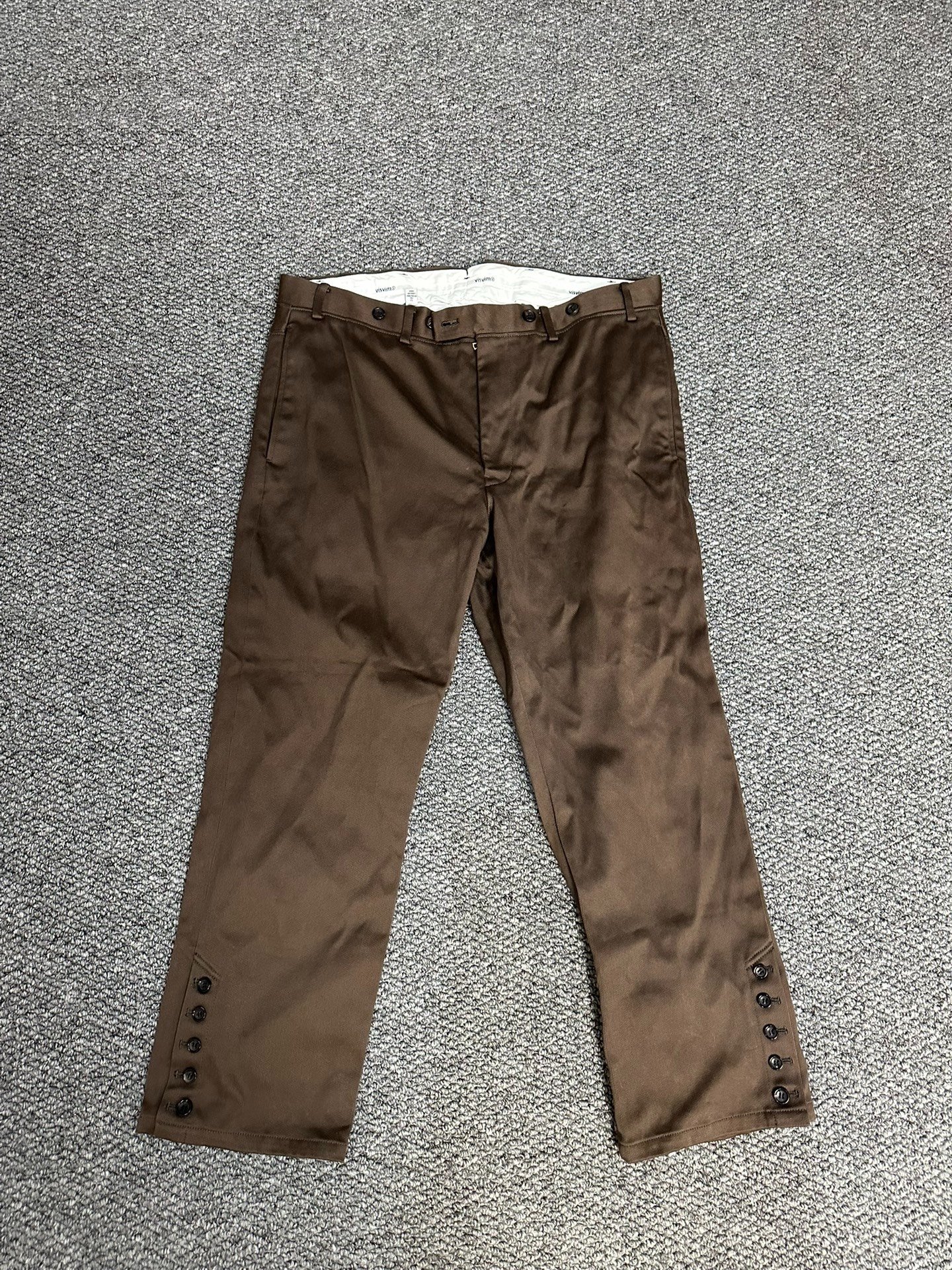 visvim Early Giza Pique 9-Point Pants