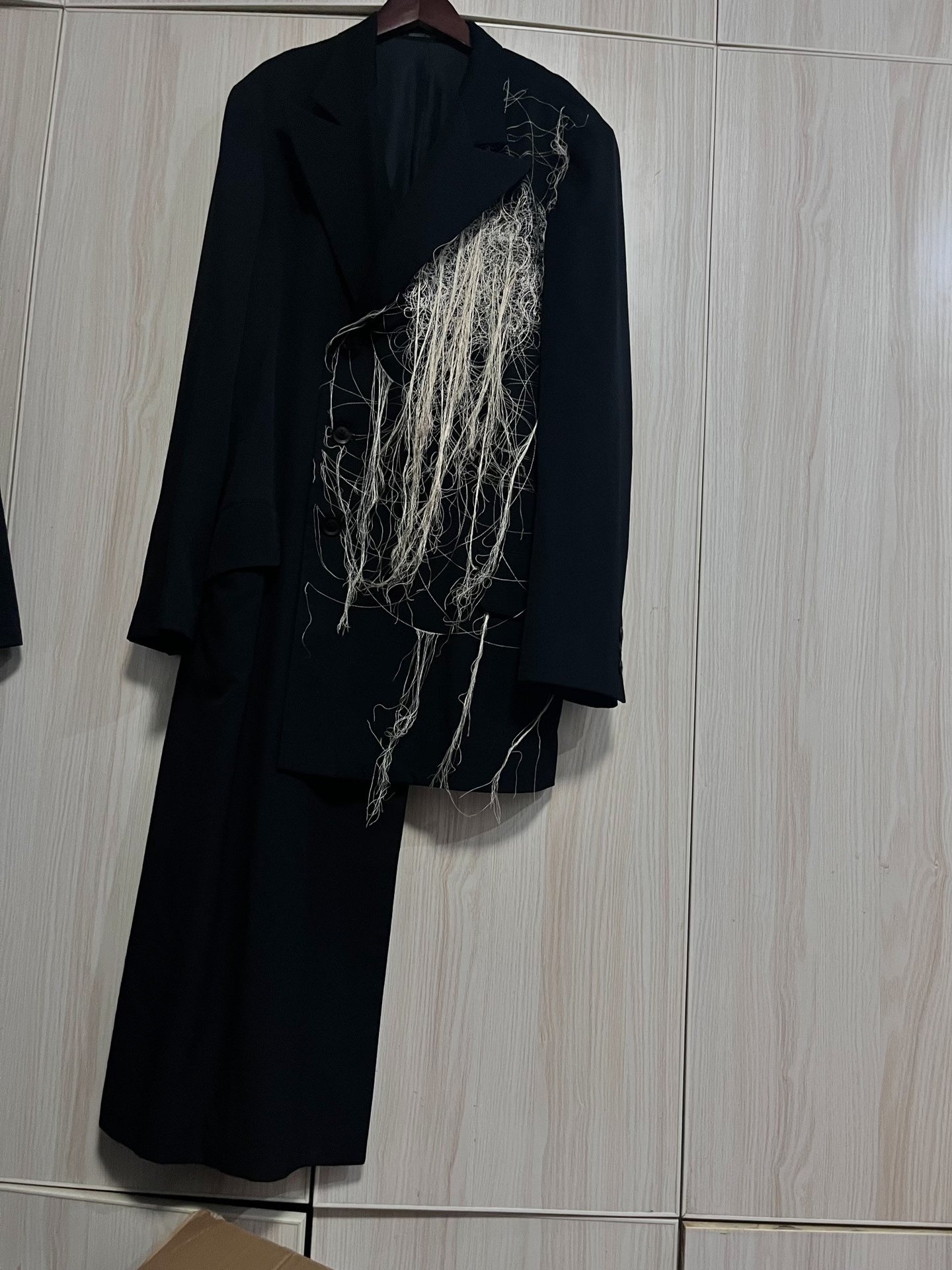 Yohji Yamamoto 19AW Asymmetrical Coat
