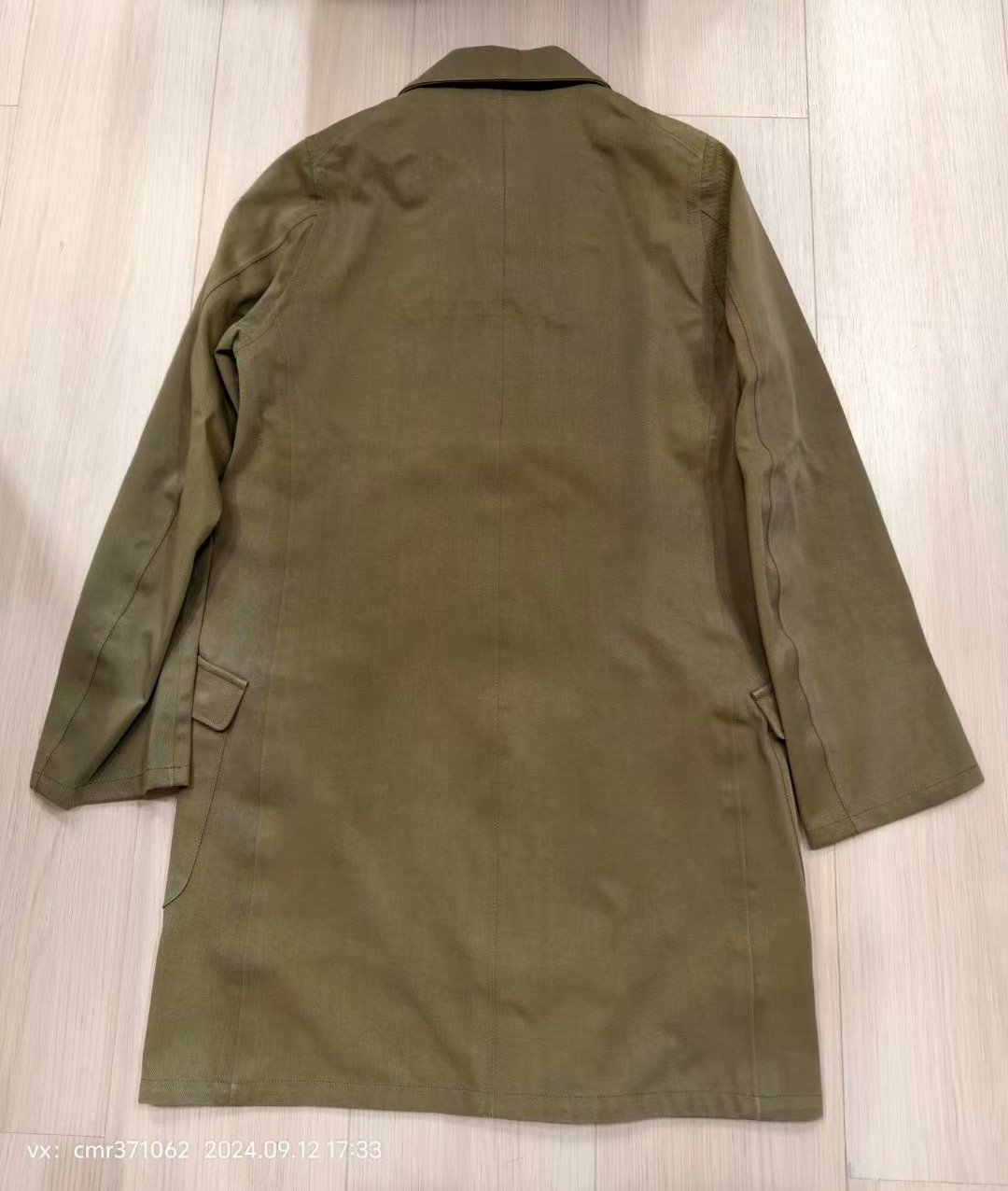 VISVIM 16SS ELLIPSIS SOUTIEN COAT — detail