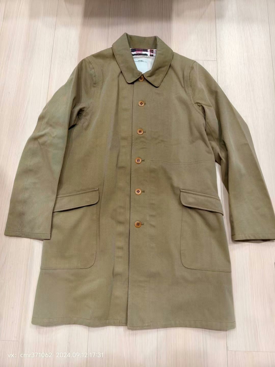 VISVIM 16SS ELLIPSIS SOUTIEN COAT