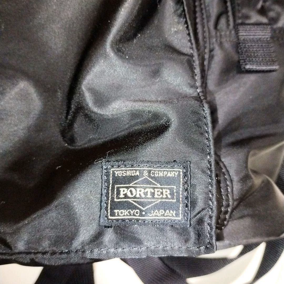 PORTER Tanker Black S Backpack — detail