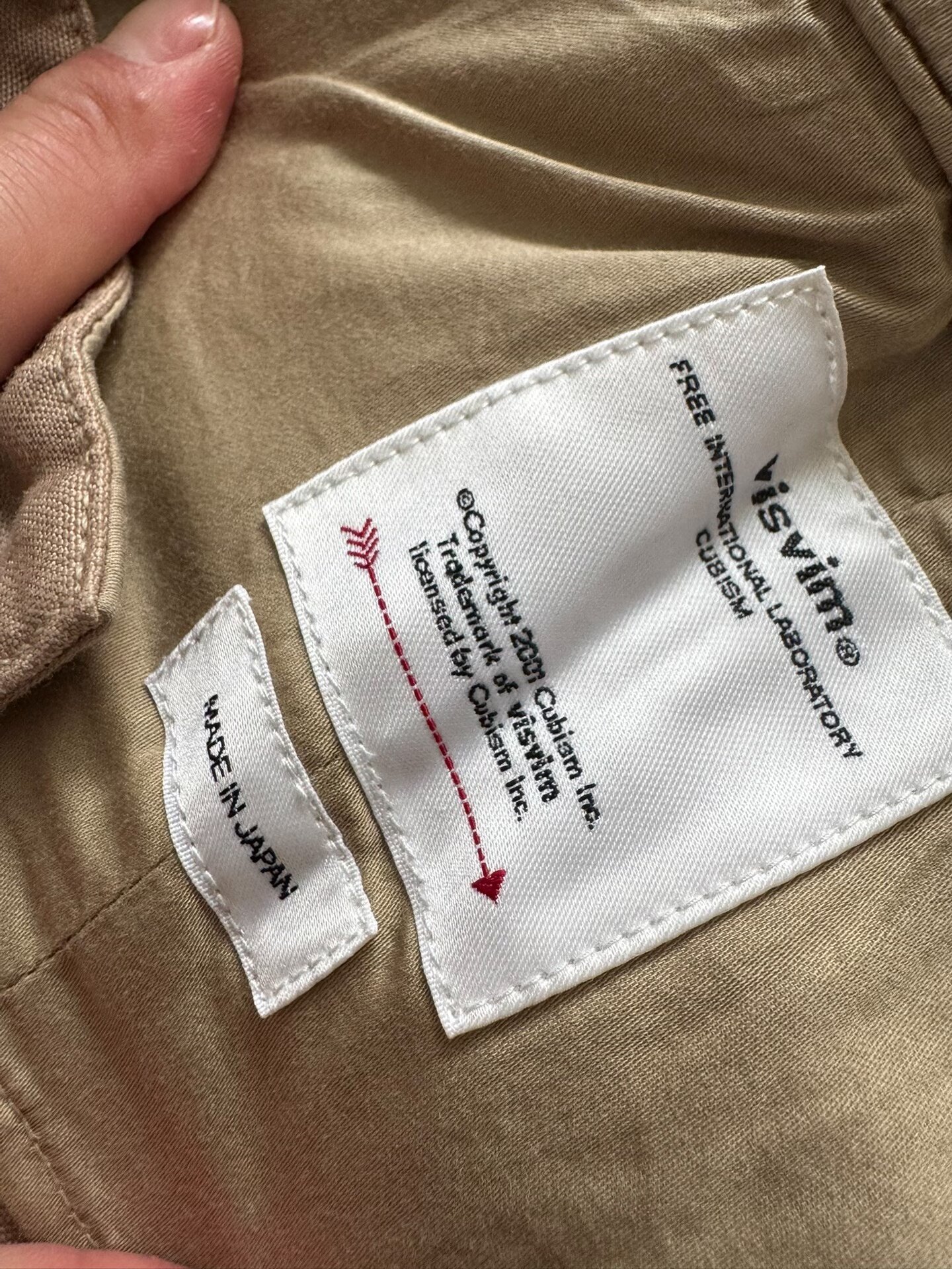 VISVIM 22SS HAKAMA PANTS — front
