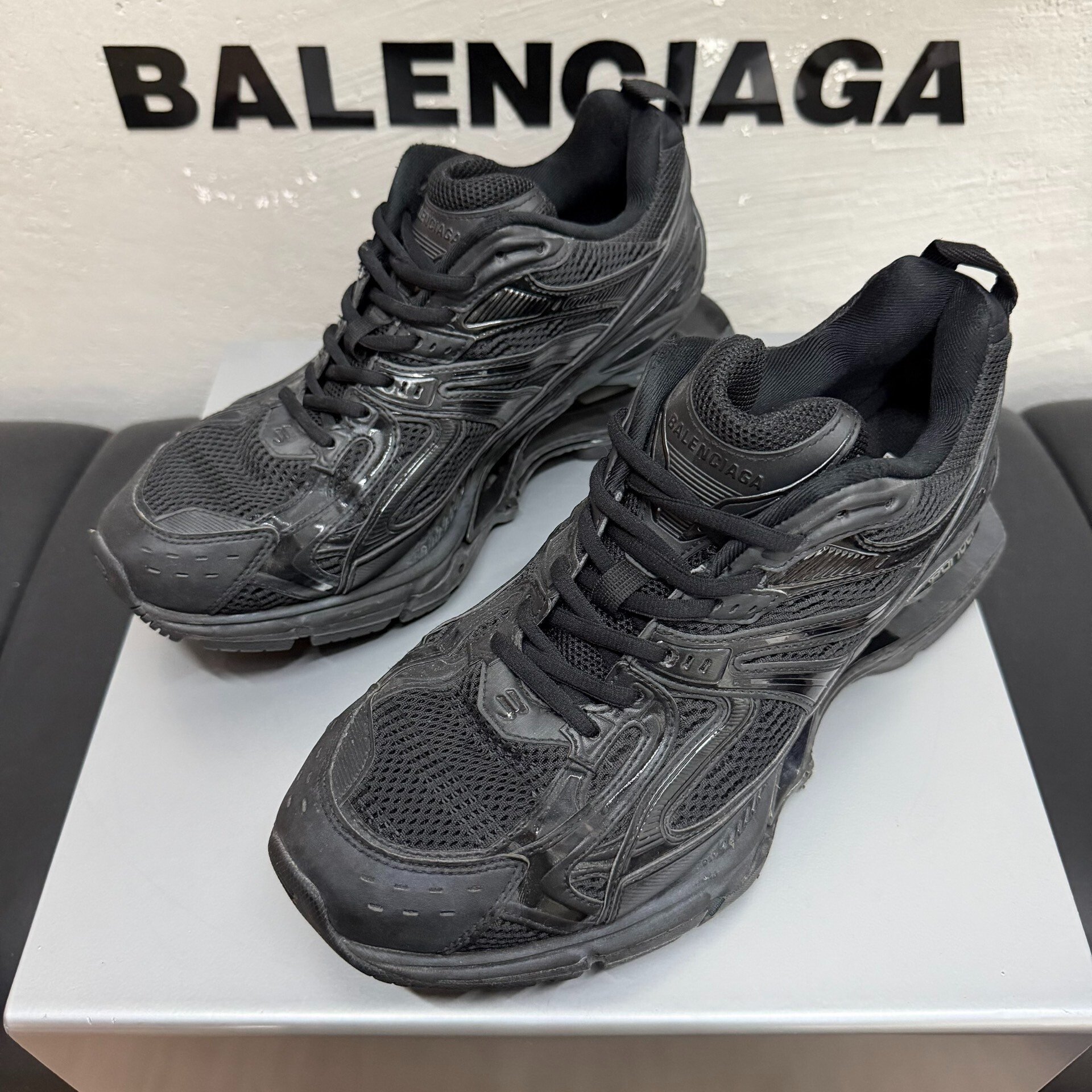 Balenciaga X-Pander Black Sneakers