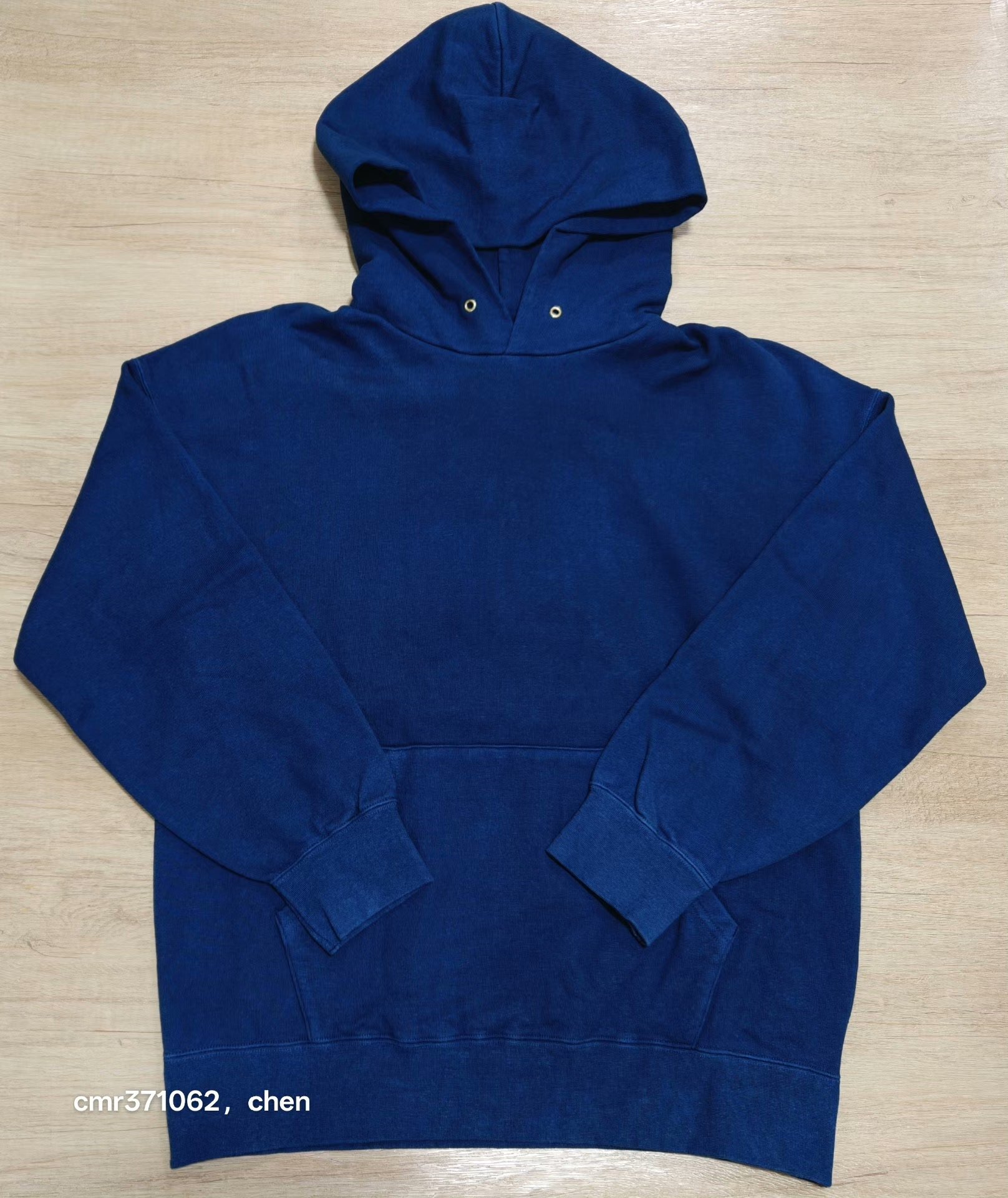visvim 18aw Jumbo Indigo Hoodie