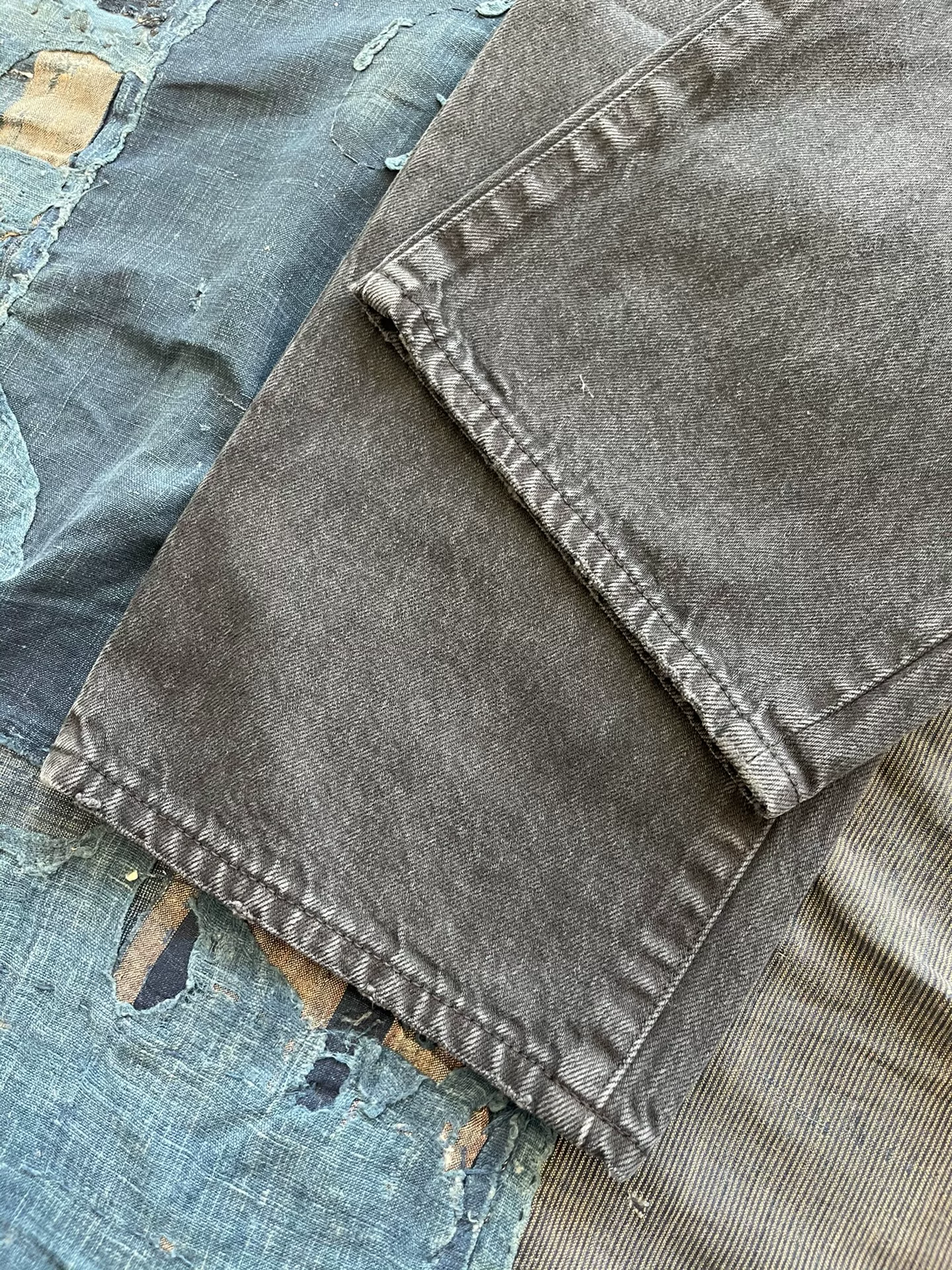 VISVIM 24SS ICT SOCIAL SCULPTURE Distressed Jeans — back