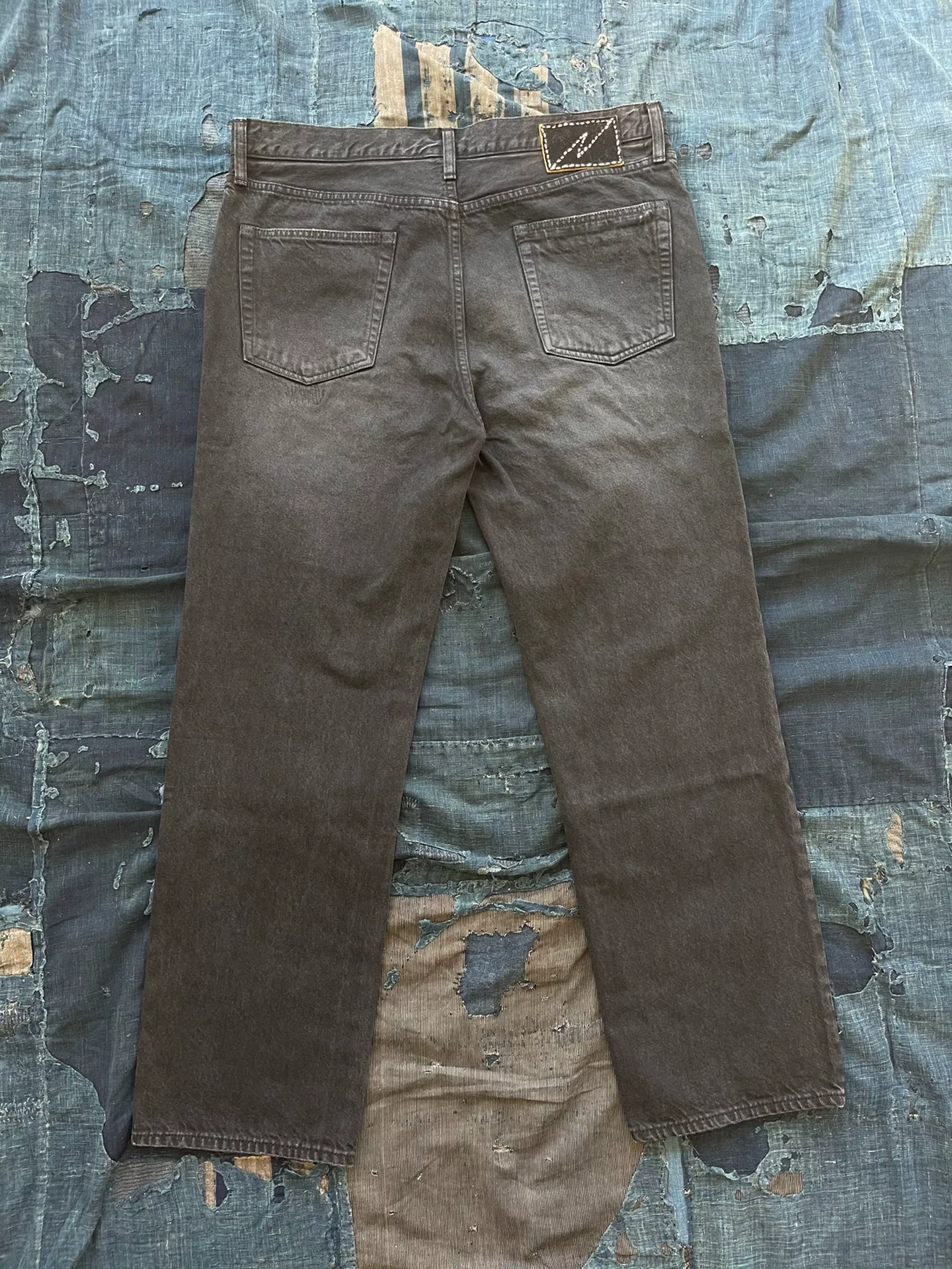 VISVIM 24SS ICT SOCIAL SCULPTURE Distressed Jeans — label