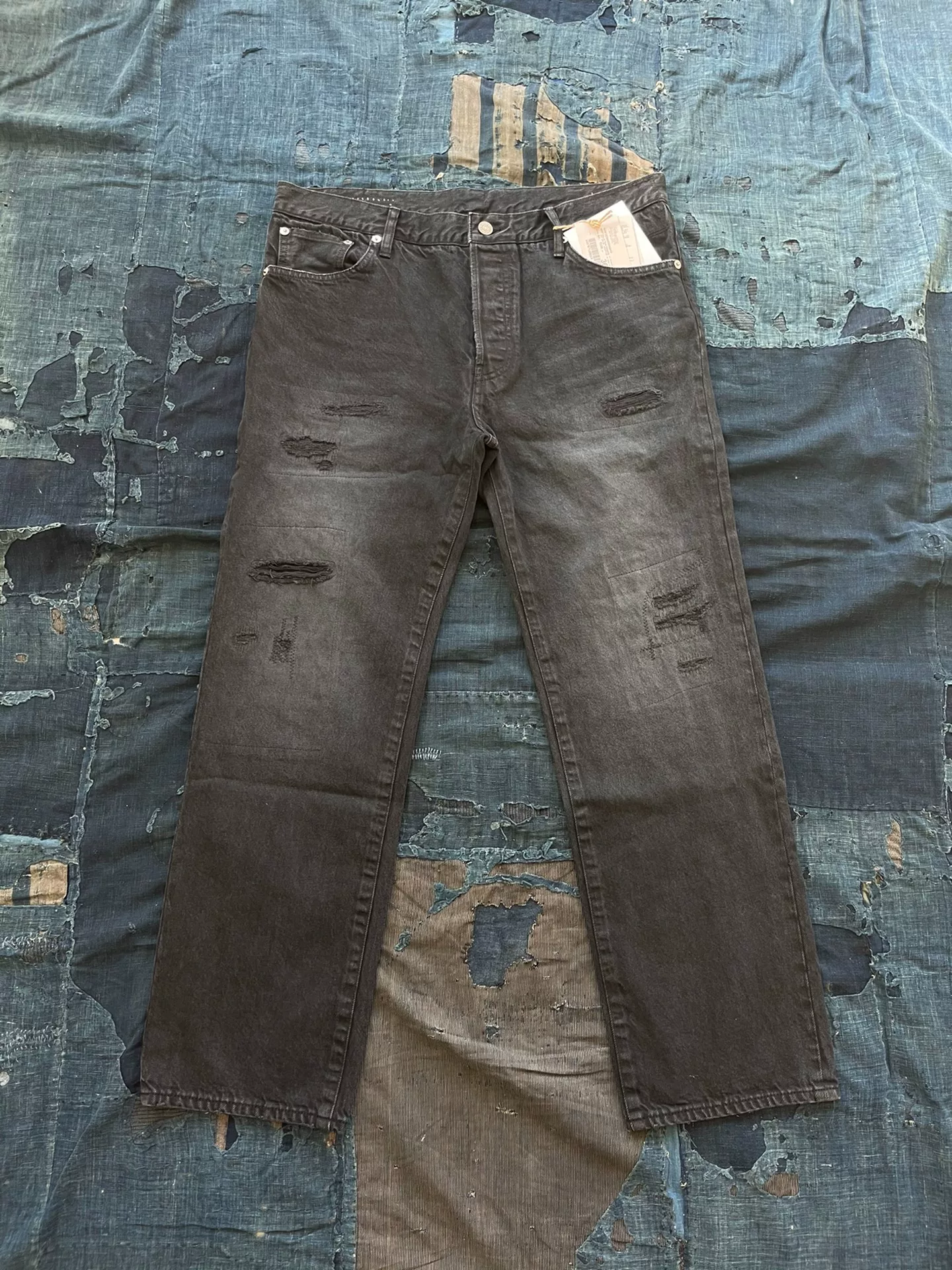 VISVIM 24SS ICT SOCIAL SCULPTURE Distressed Jeans