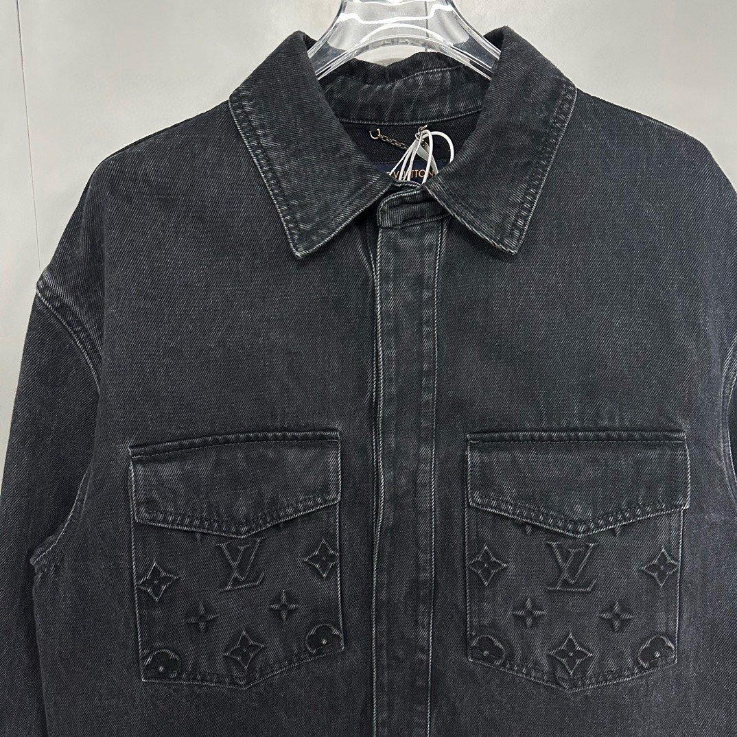 Louis Vuitton SS24 Embossed Jacket L — front