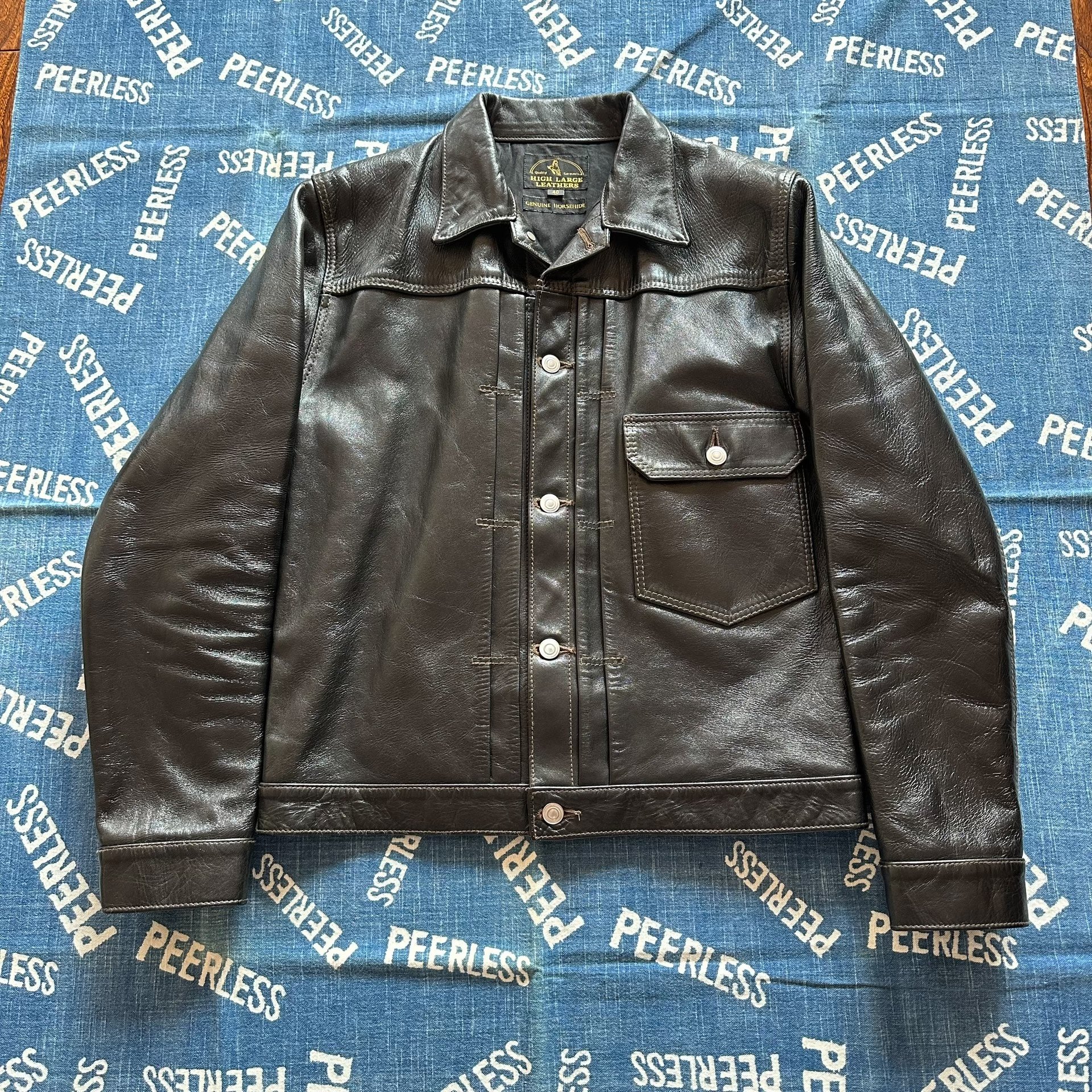 Horse Leather Jacket from high large leathers