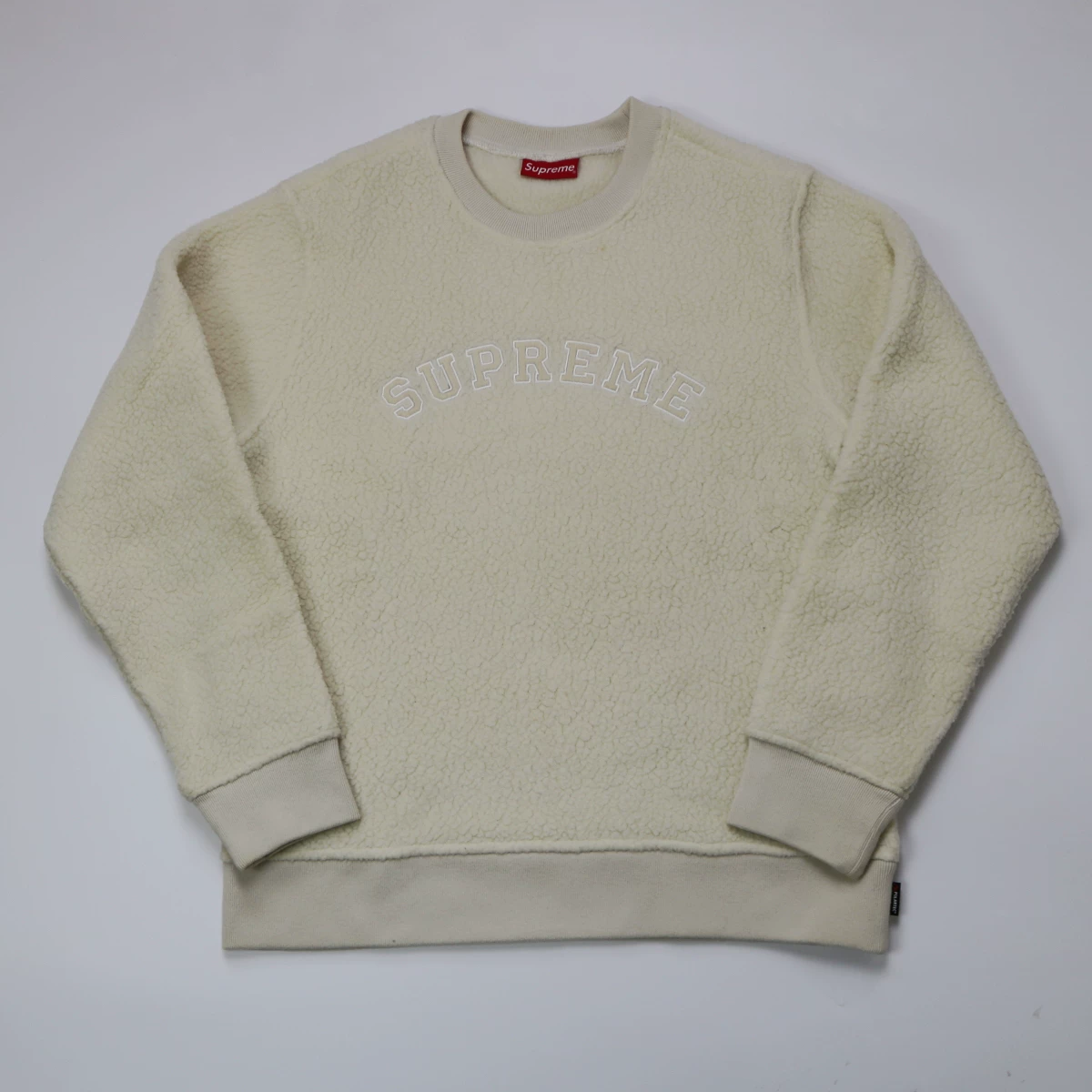 Supreme 17FW Polartec Fleece Sweatshirt — front