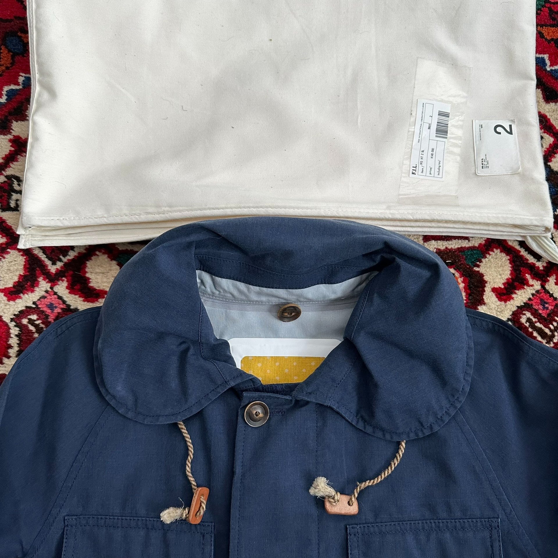 visvim 14aw wmv PFD 3L Jacket — label