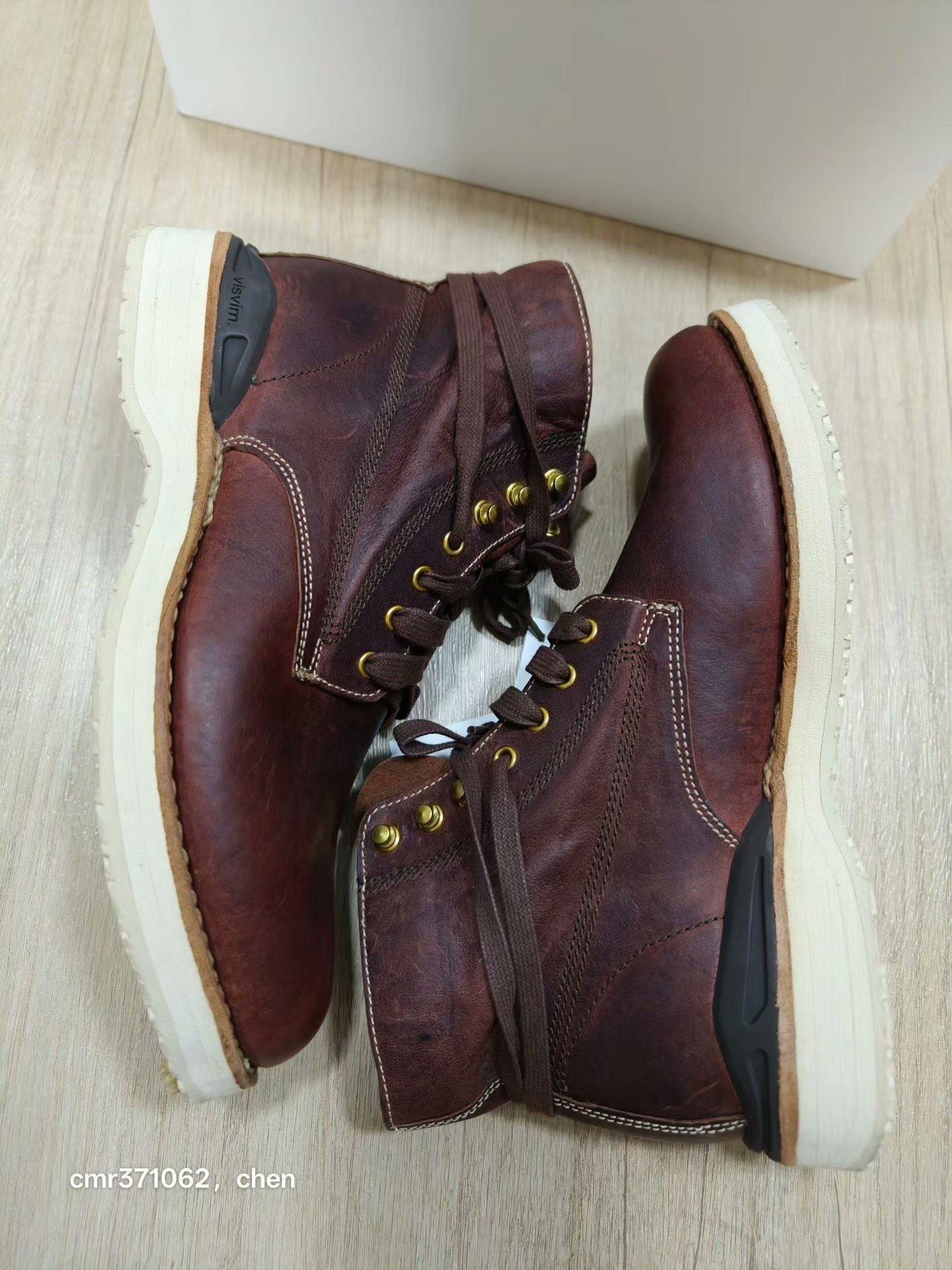 visvim 18aw virgil boots folk — back