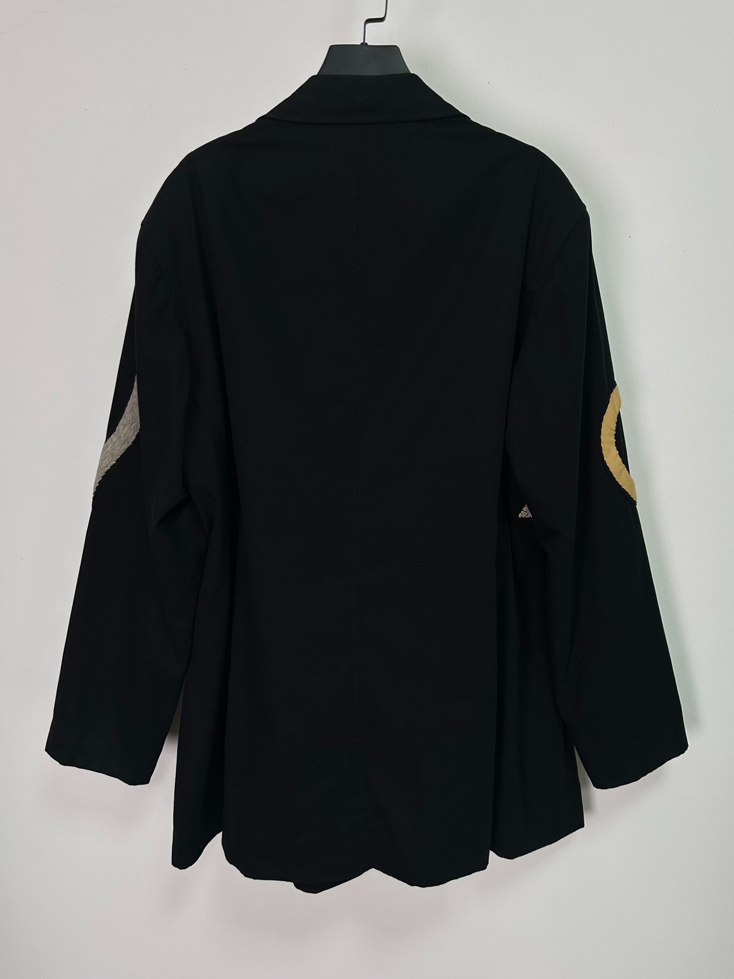 Yohji Yamamoto 90s Letter Runway Coat — front