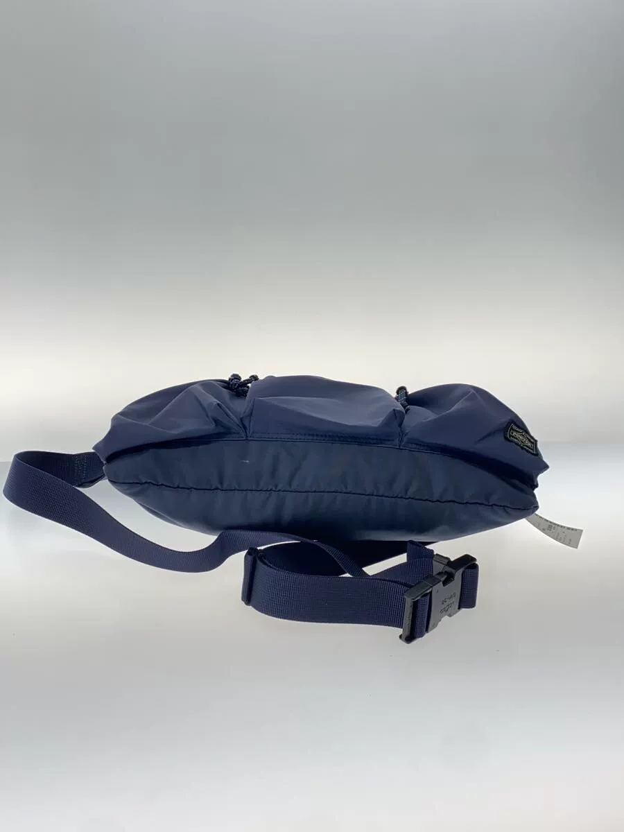 PORTER Navy Blue Waist Bag — back