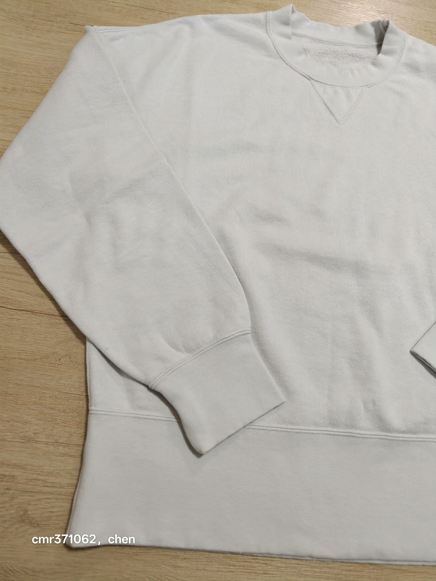 VISVIM 25AW COURT SWEAT L/S — back