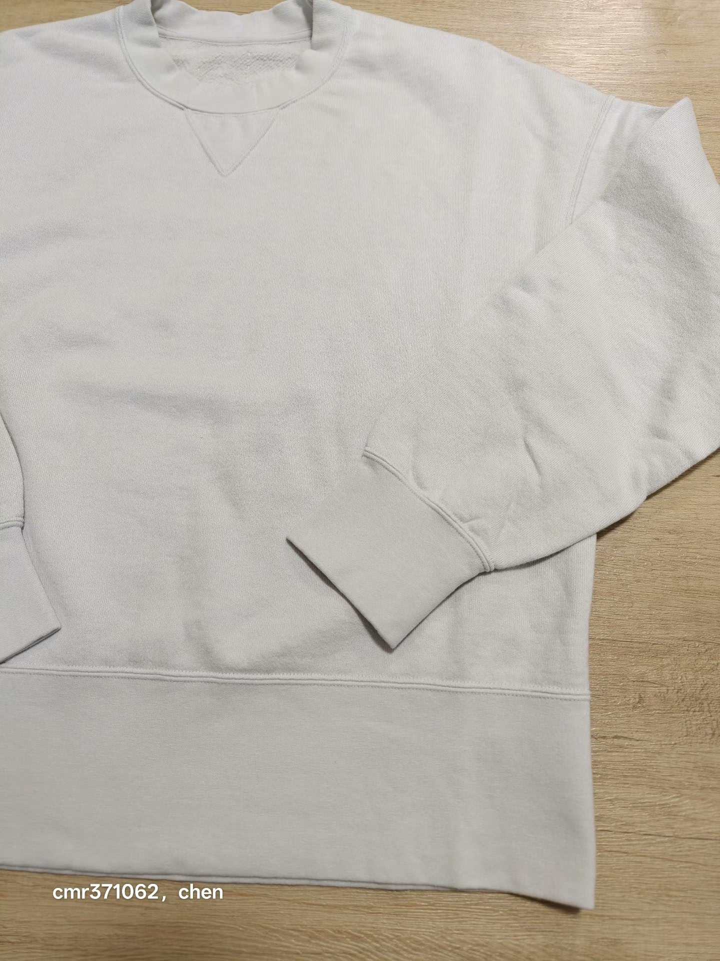 VISVIM 25AW COURT SWEAT L/S — label