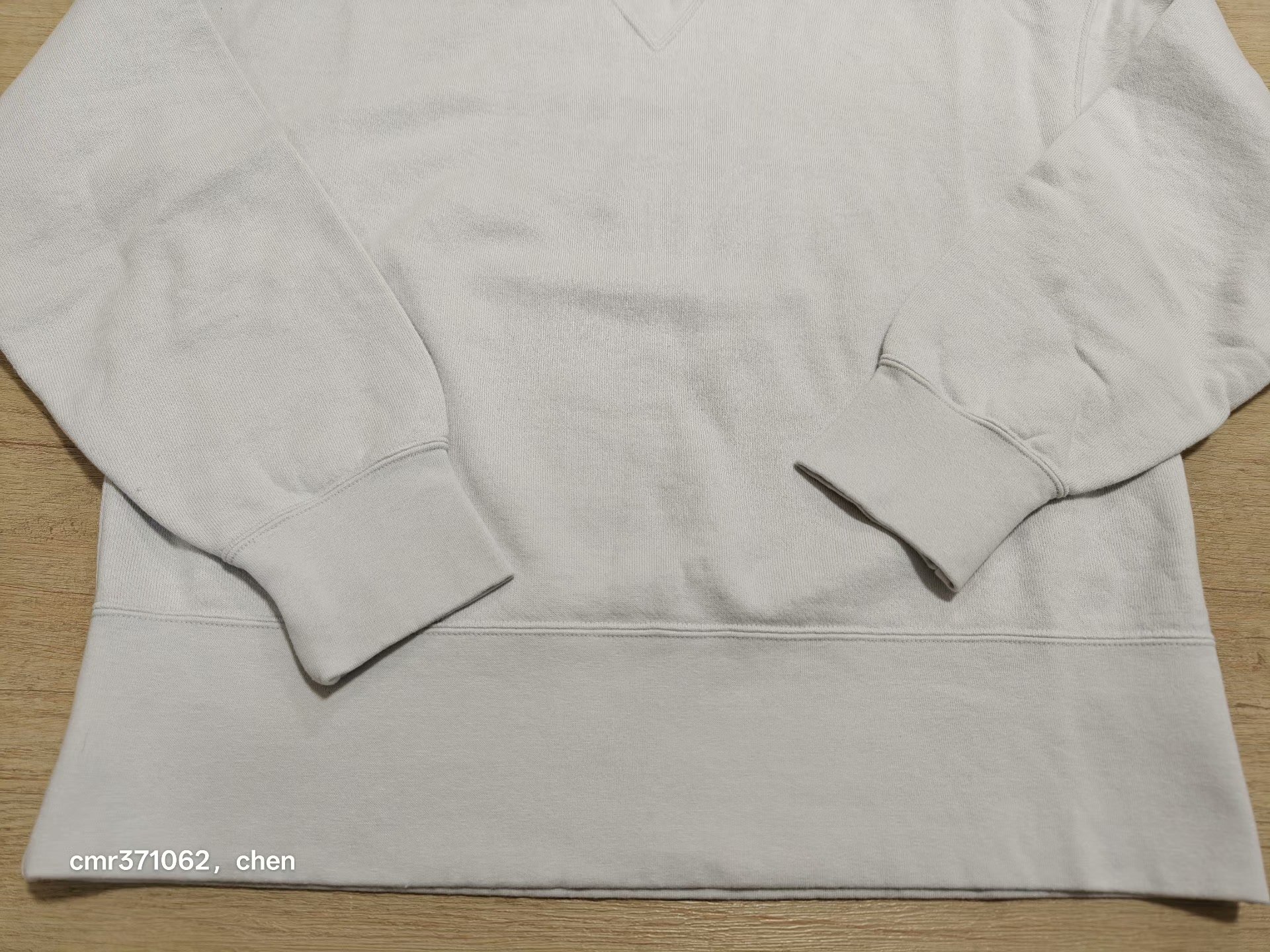 VISVIM 25AW COURT SWEAT L/S — front