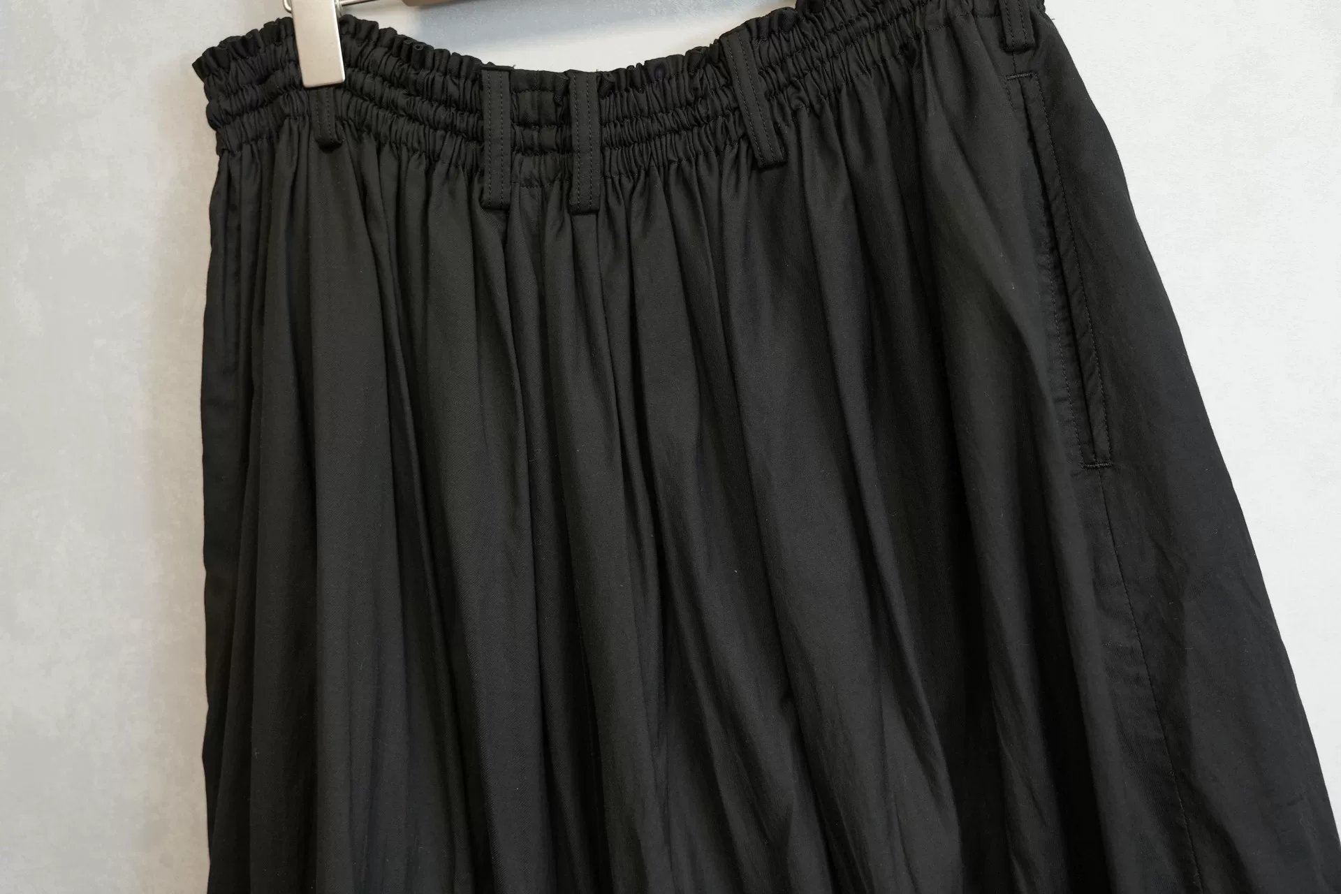 Yohji Yamamoto 13SS Runway Pleated Skirt-Pants — label