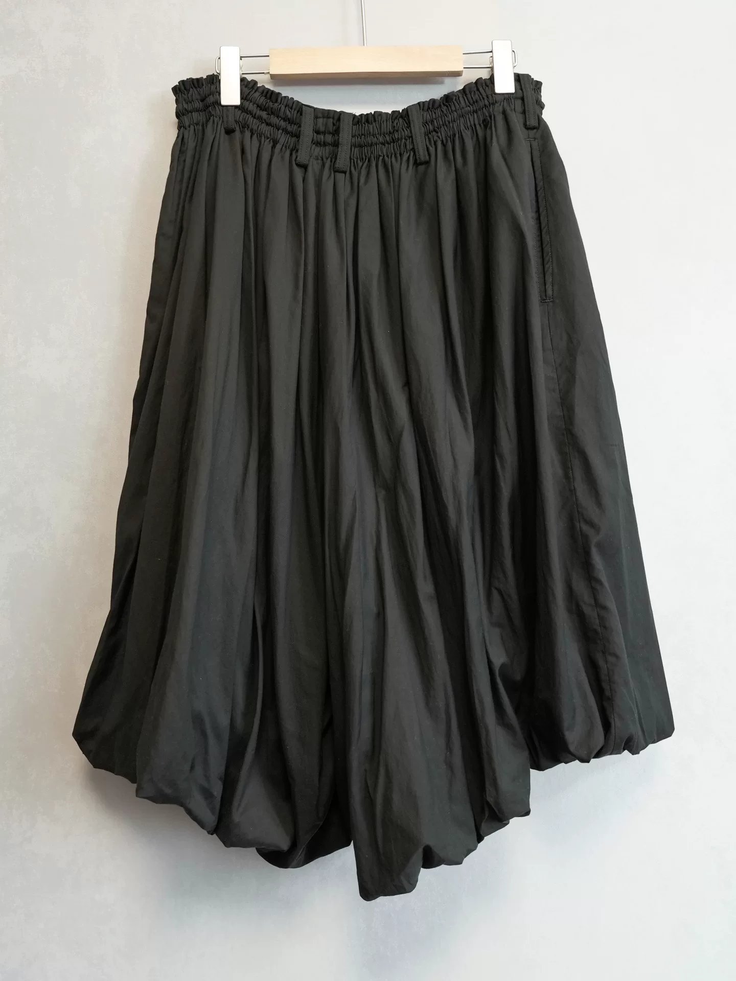 Yohji Yamamoto 13SS Runway Pleated Skirt-Pants — front