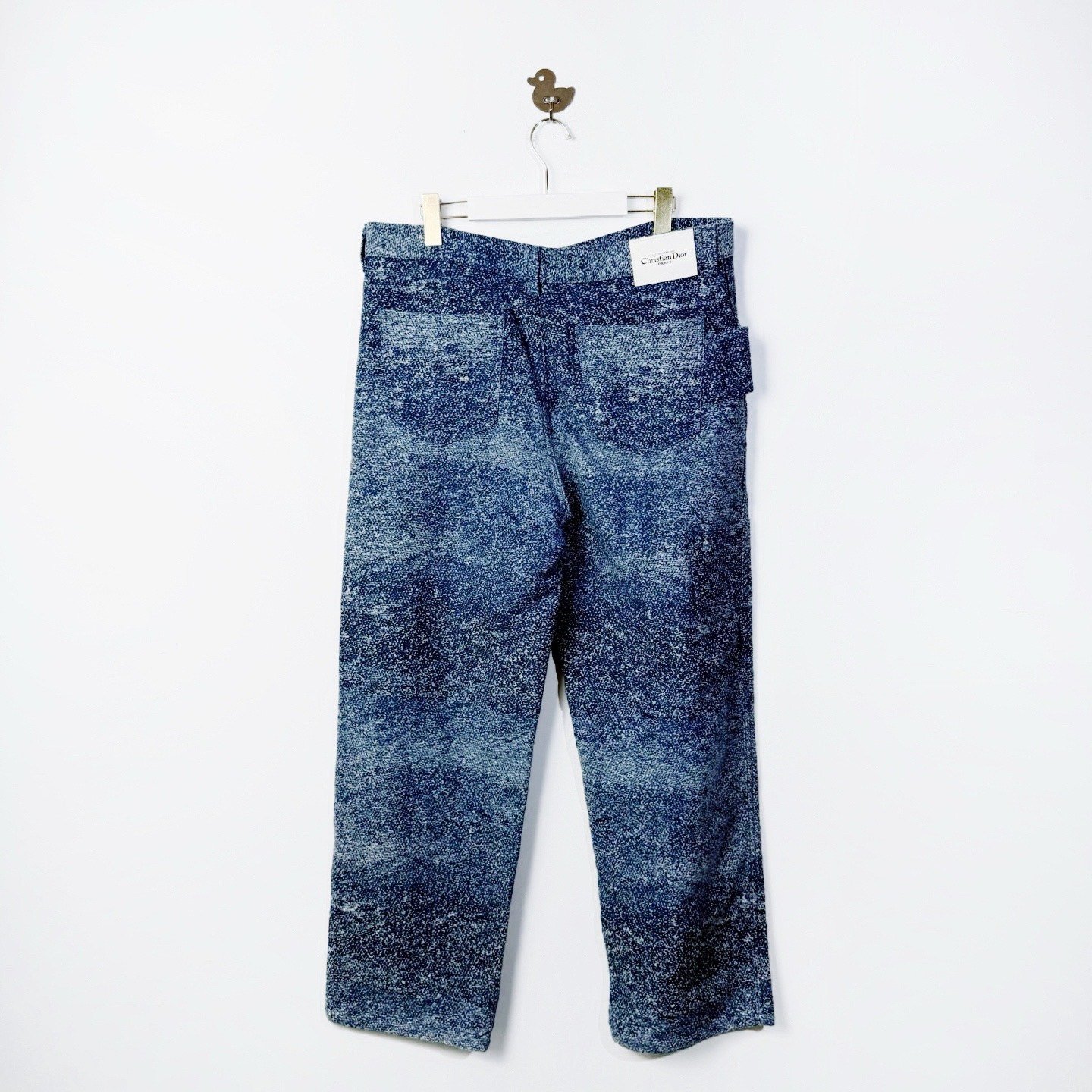 Dior 25 New Jacquard Gradient Logo Jeans — front