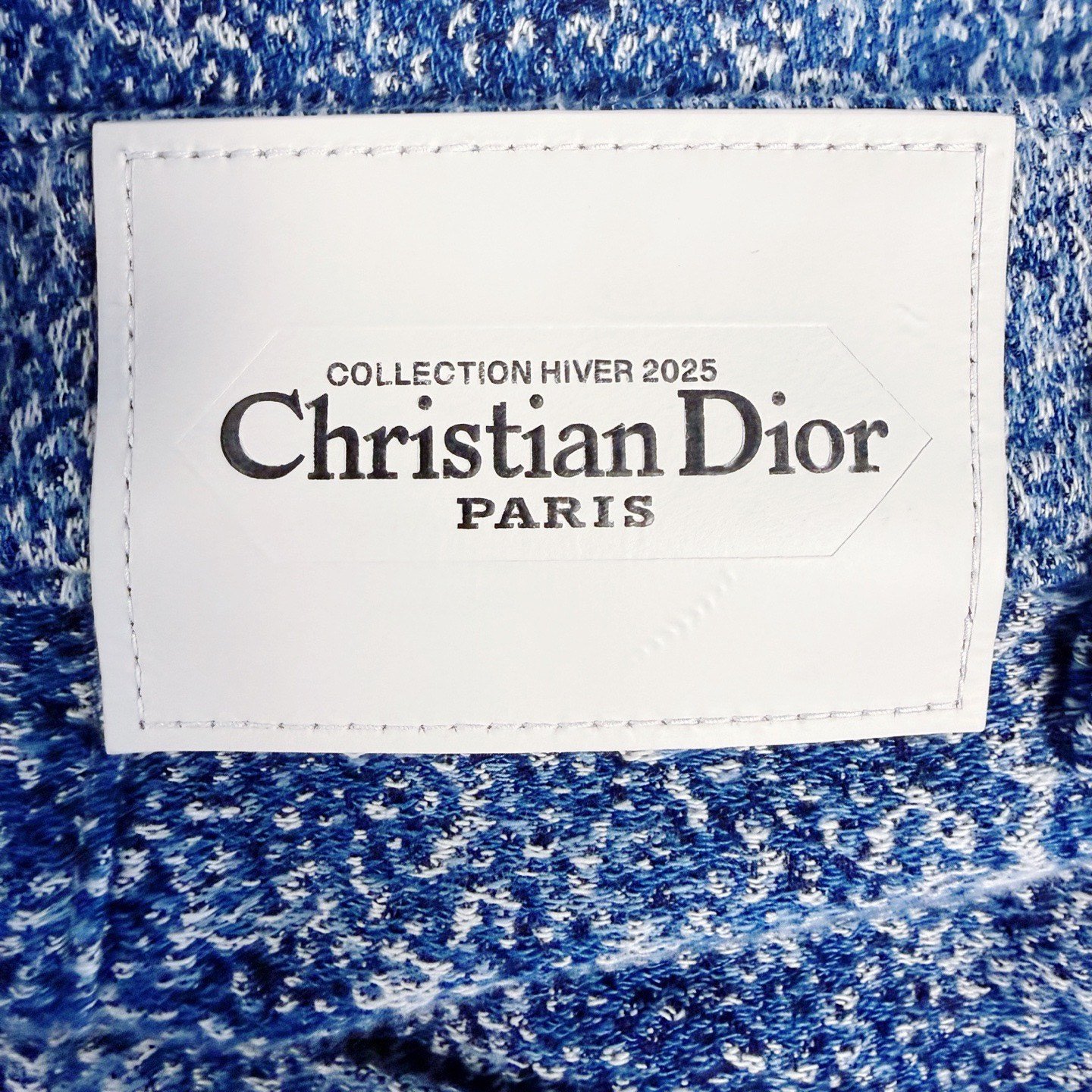 Dior 25 New Jacquard Gradient Logo Jeans — detail