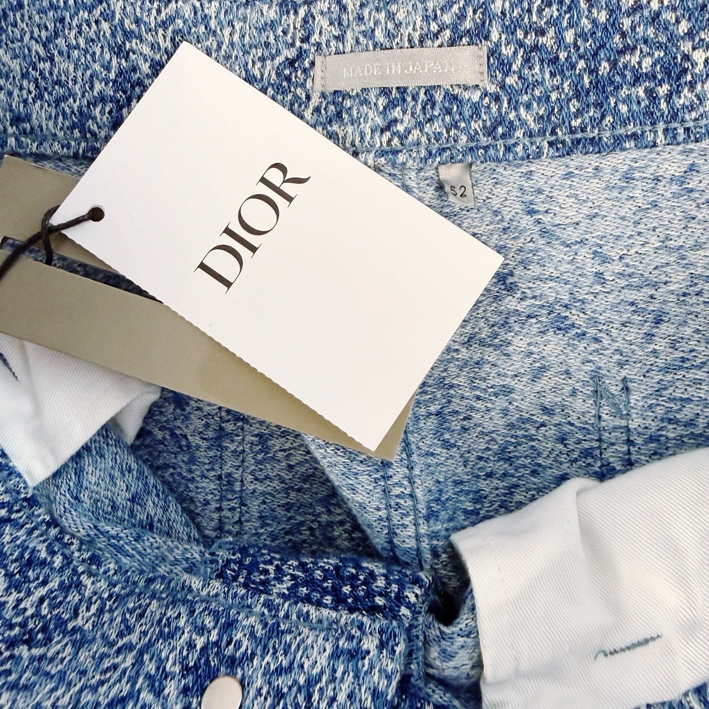 Dior 25 New Jacquard Gradient Logo Jeans — back
