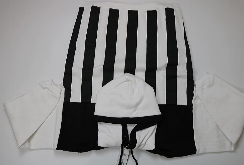 Descendant Baja Stripe Hooded Half-Zip — label