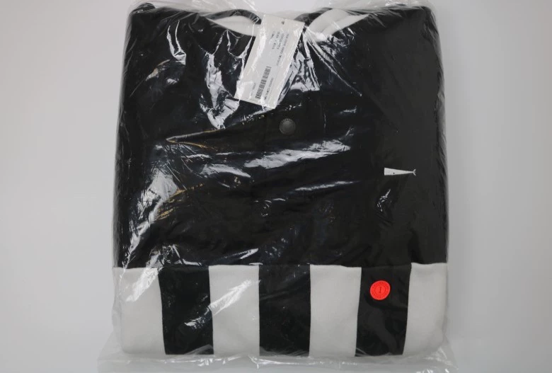 Descendant Baja Stripe Hooded Half-Zip — detail