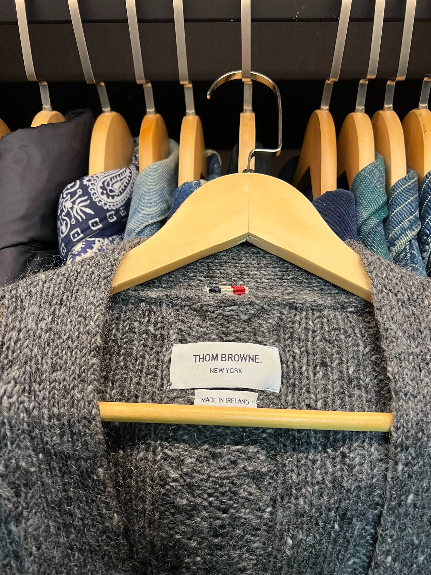 Thom Browne Cardigan Sweater — front