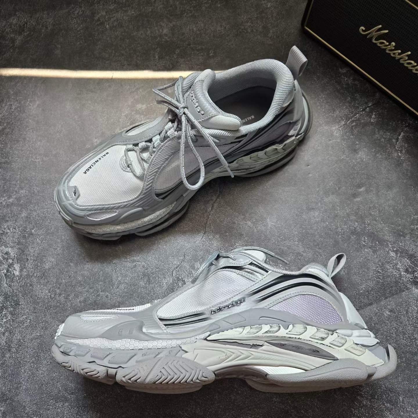 Balenciaga Triple S 2.0 Gray White — back