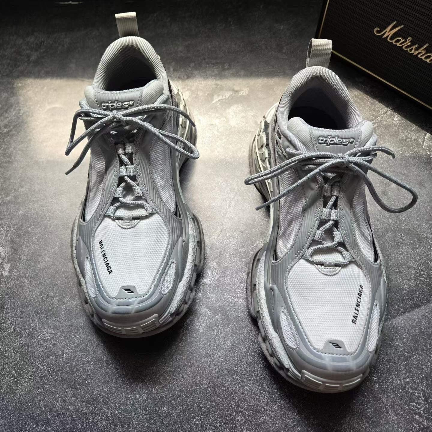 Balenciaga Triple S 2.0 Gray White — front