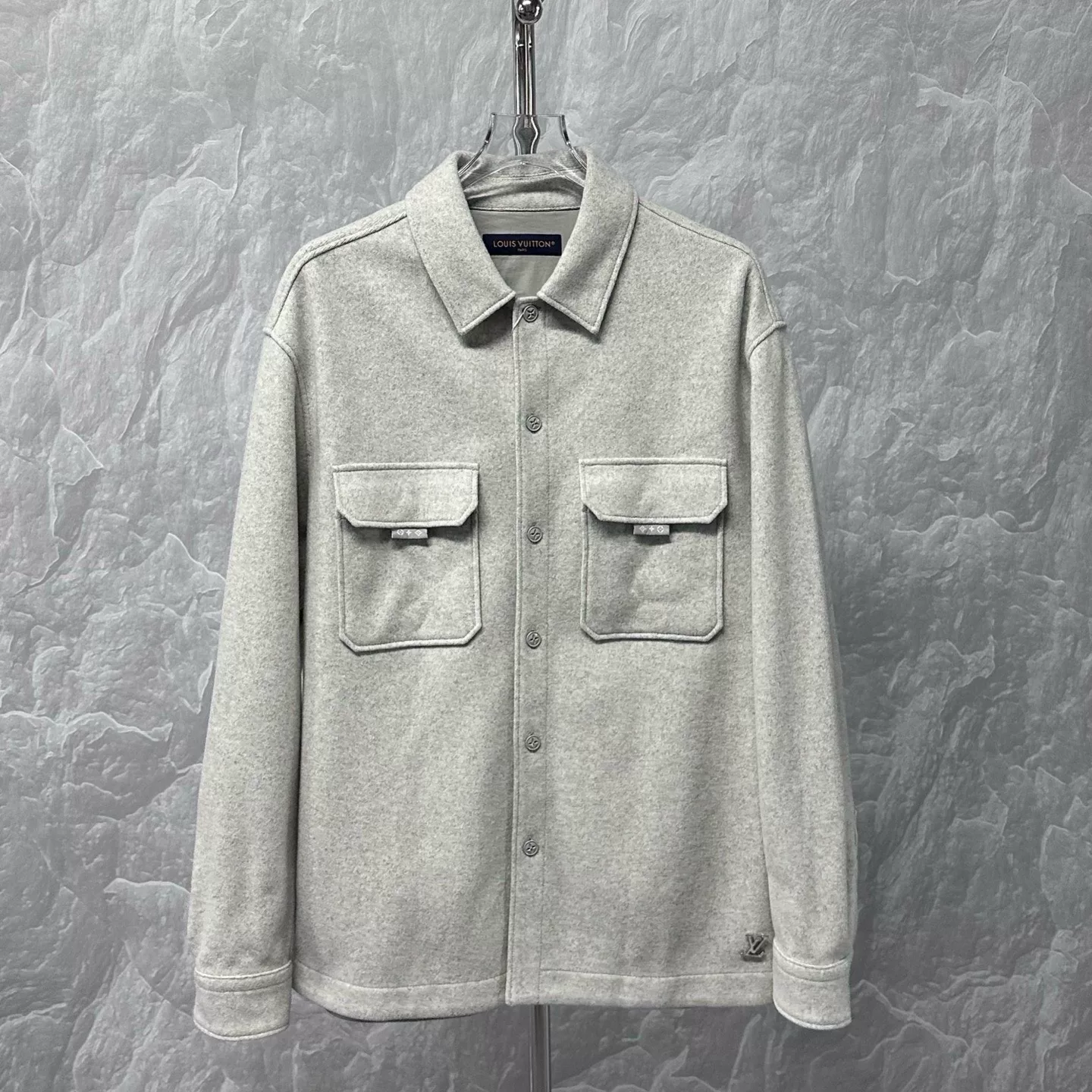 Louis Vuitton SS25 Logo Pocket Wool Jacket