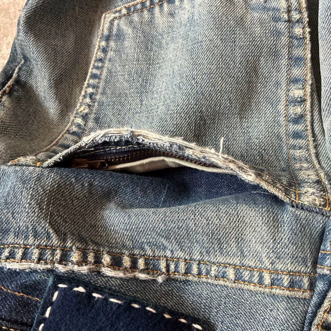 visvim JOURNEYMAN PANTS TACKED — label