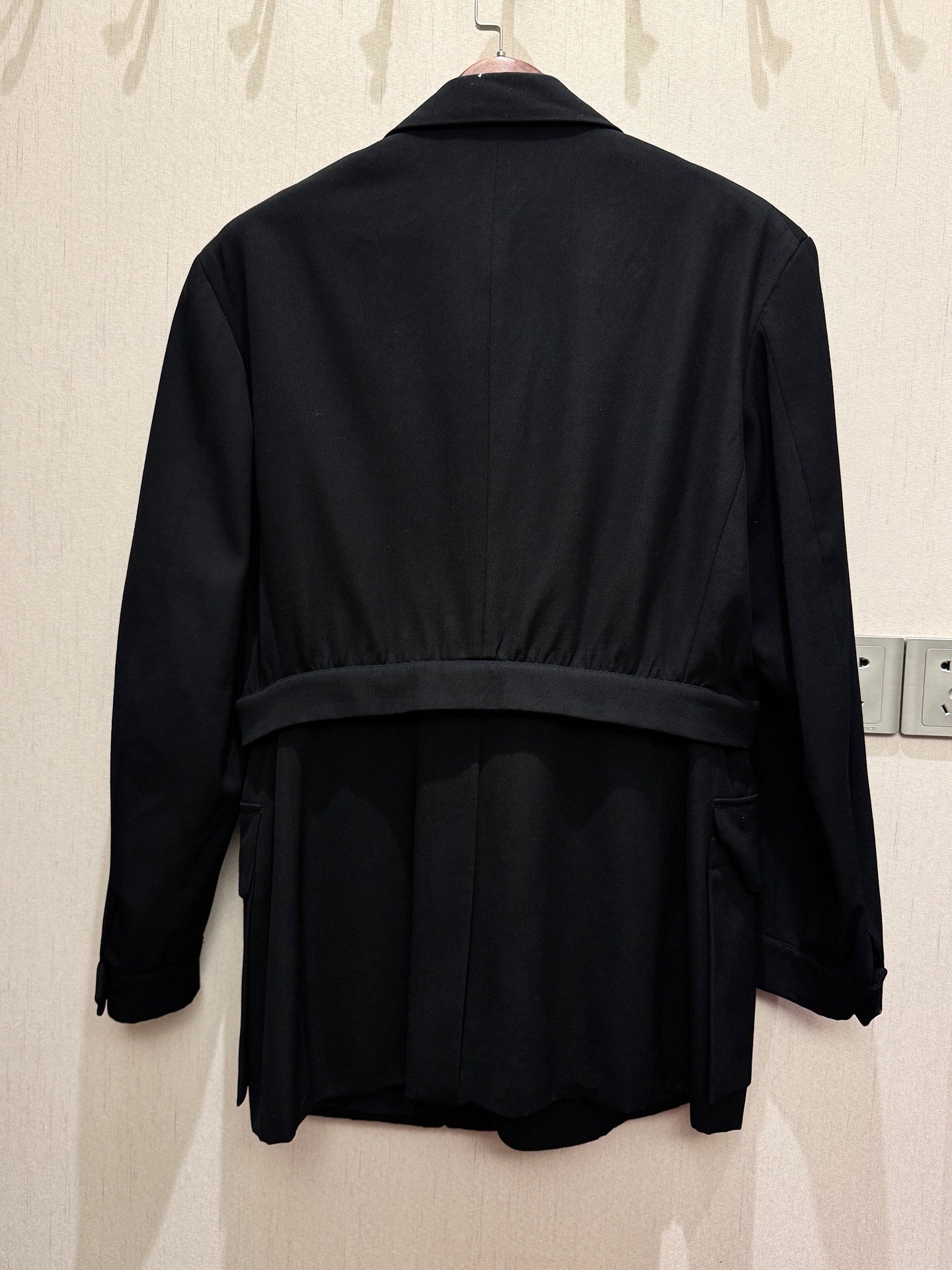 Yohji Yamamoto 90AW Safari Jacket — detail