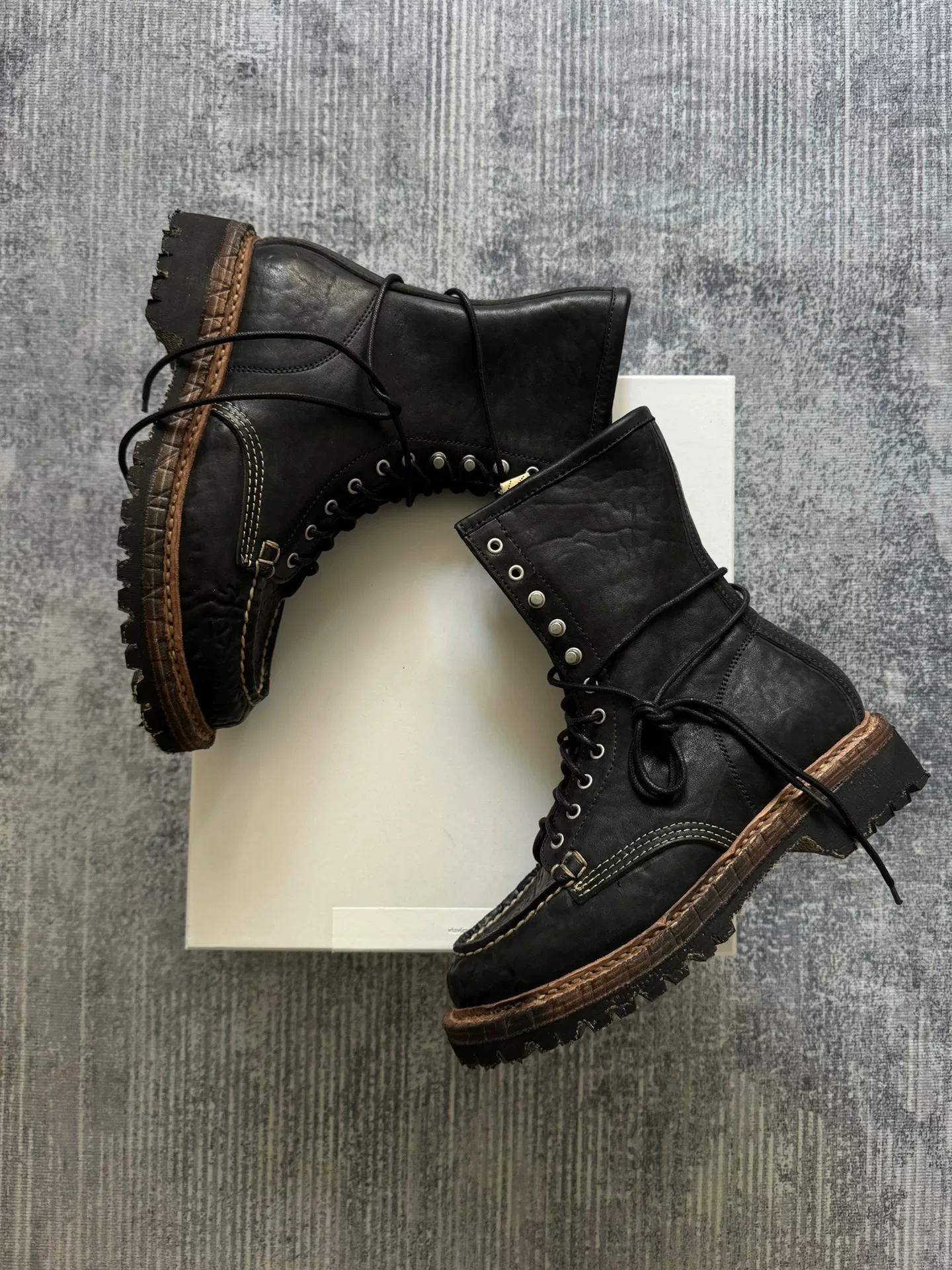 VISVIM 24AW SCOUT MOC BOOTS HI