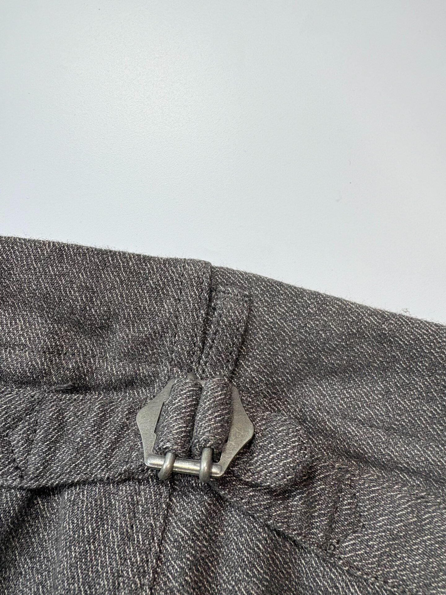 VISVIM Wool Blend Cropped Pants — back