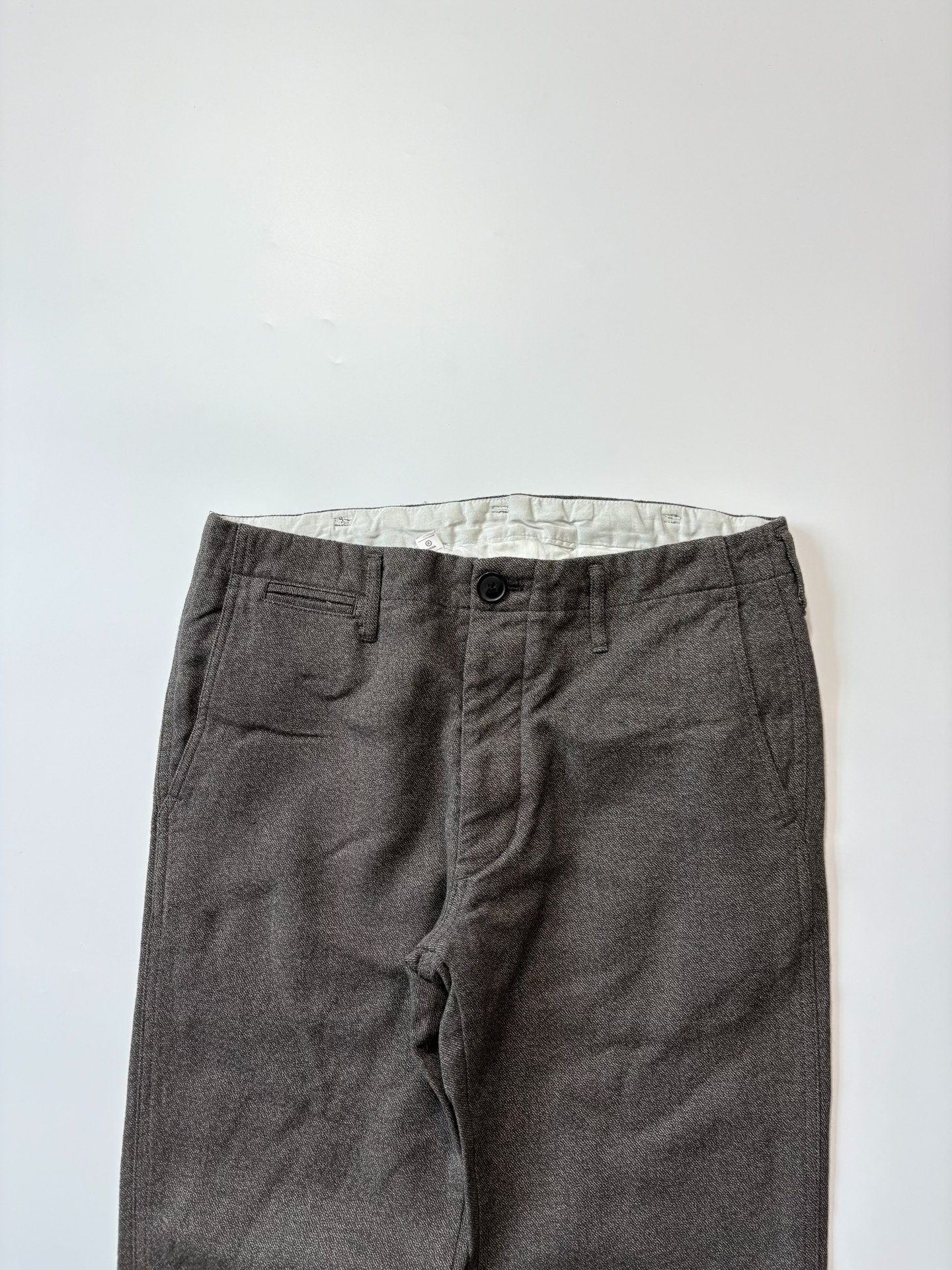 VISVIM Wool Blend Cropped Pants — front