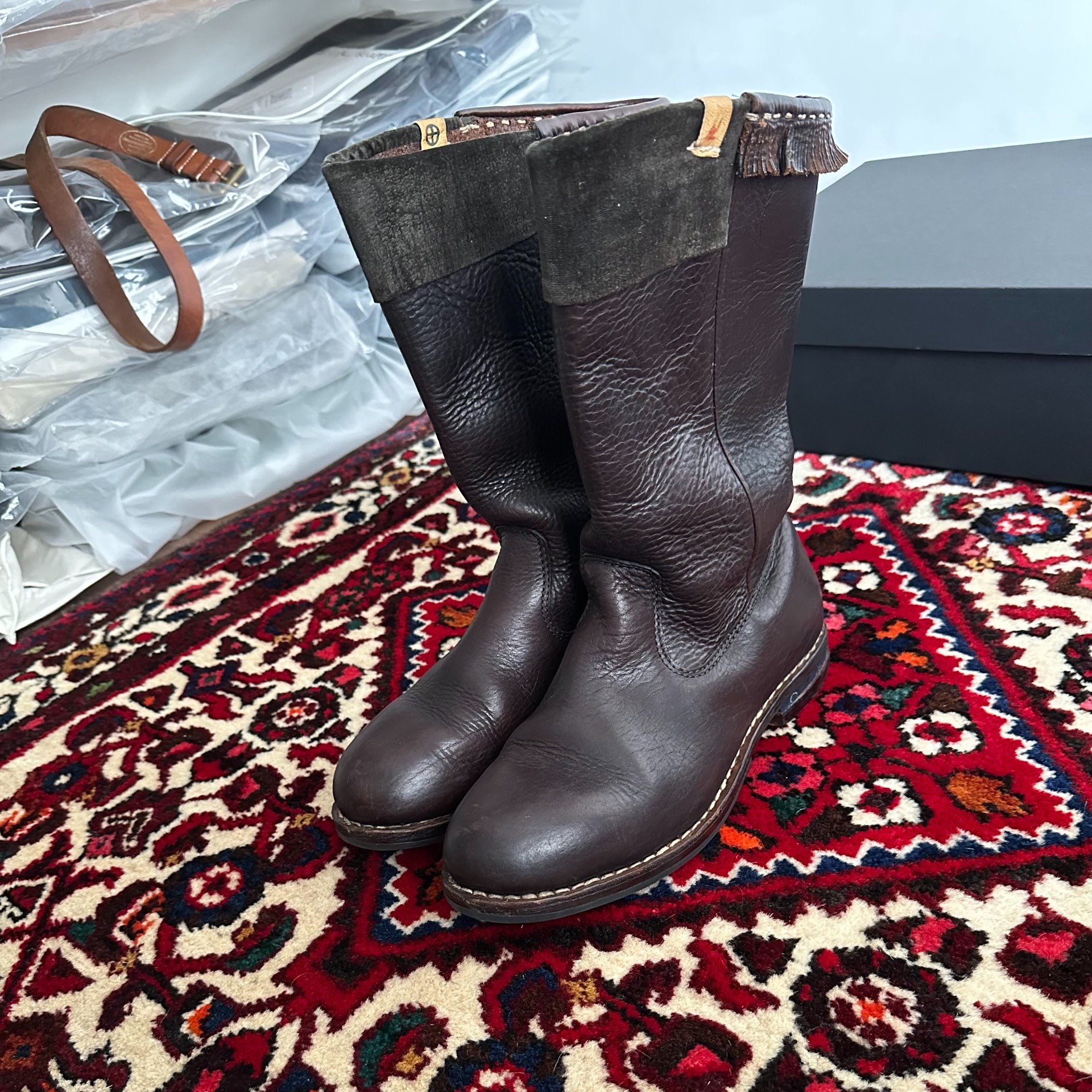 visvim WABANAKI Engineer Boots — back