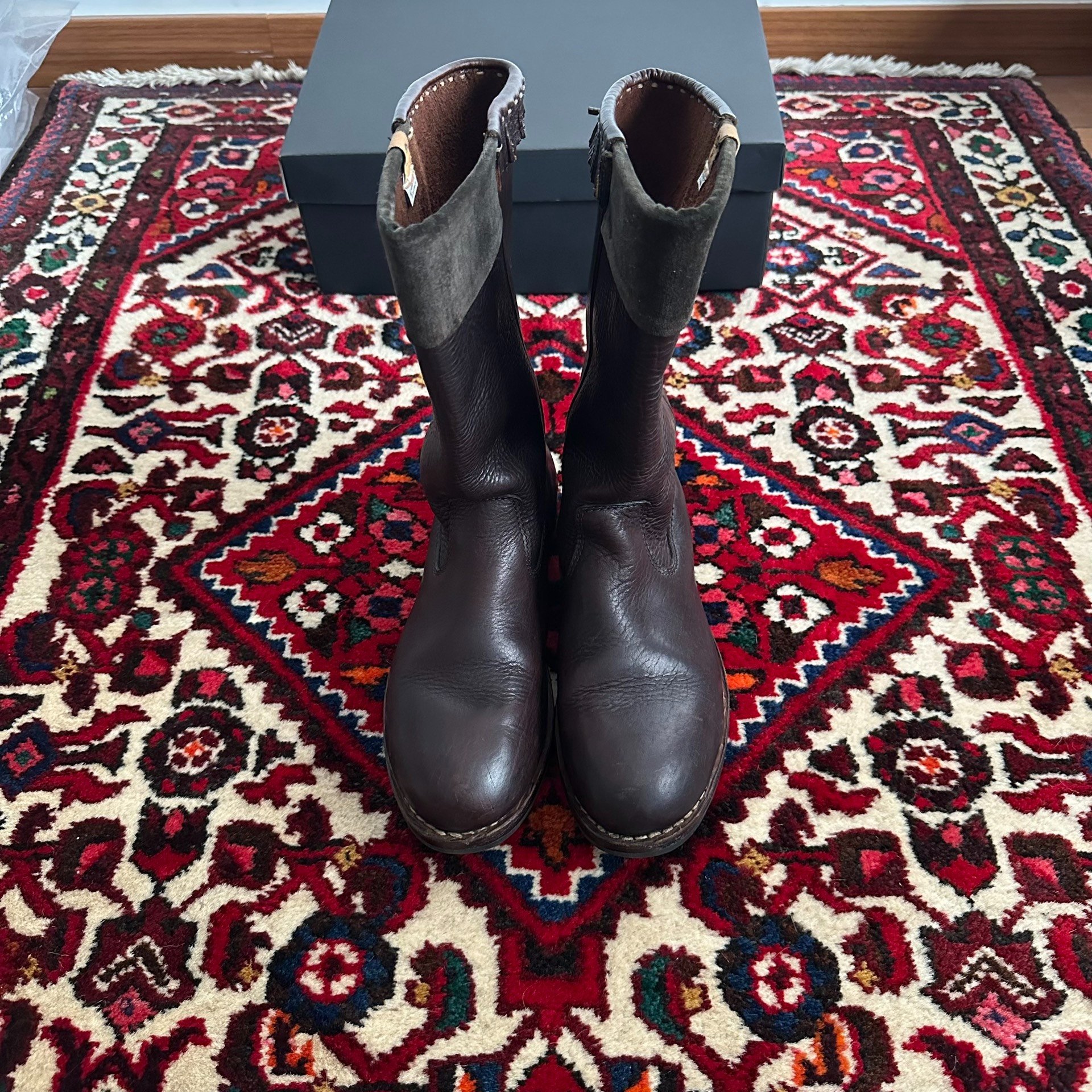 visvim WABANAKI Engineer Boots — detail