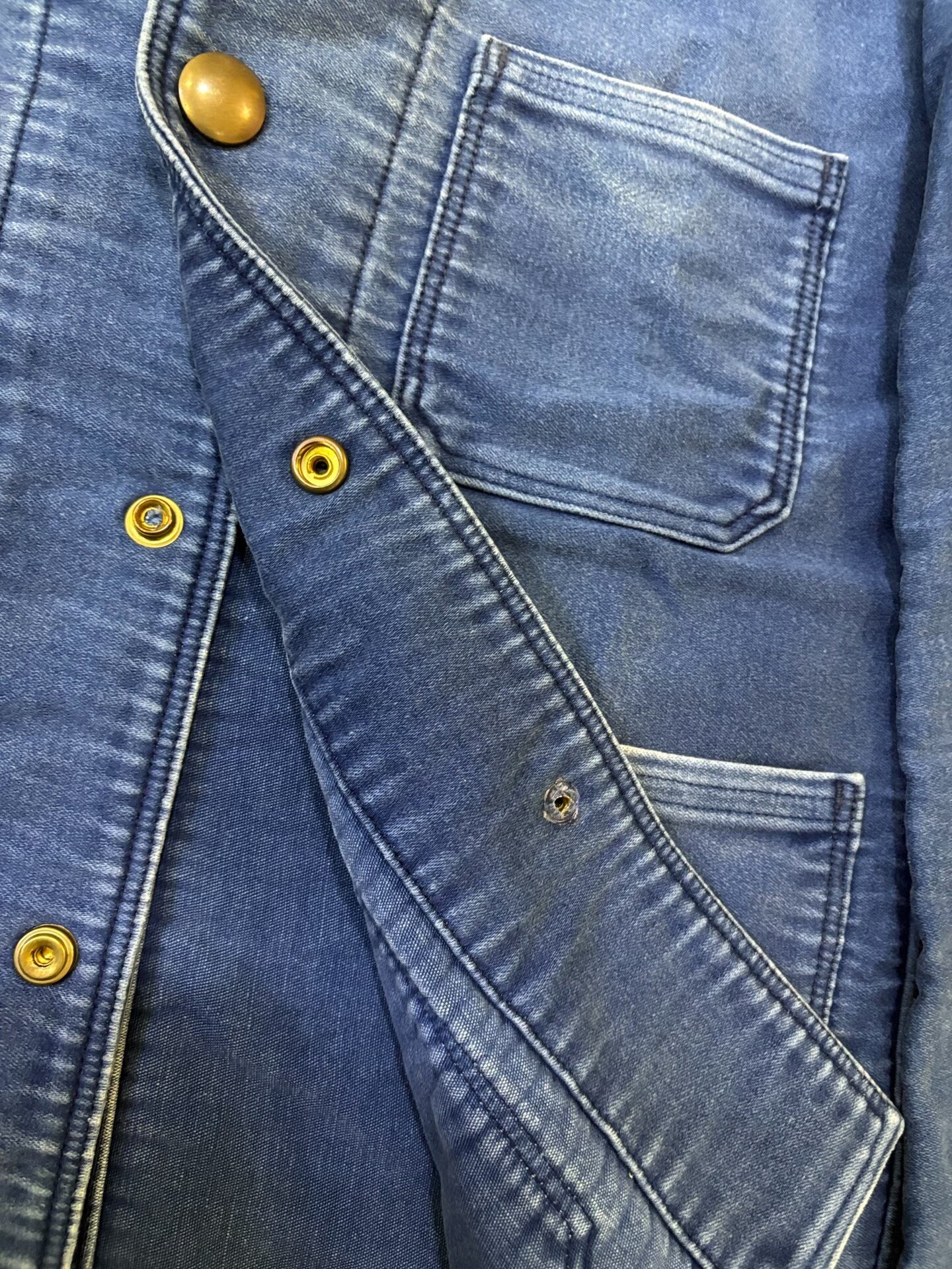 VISVIM POTOMAC Mole Skin Vintage Jacket — label