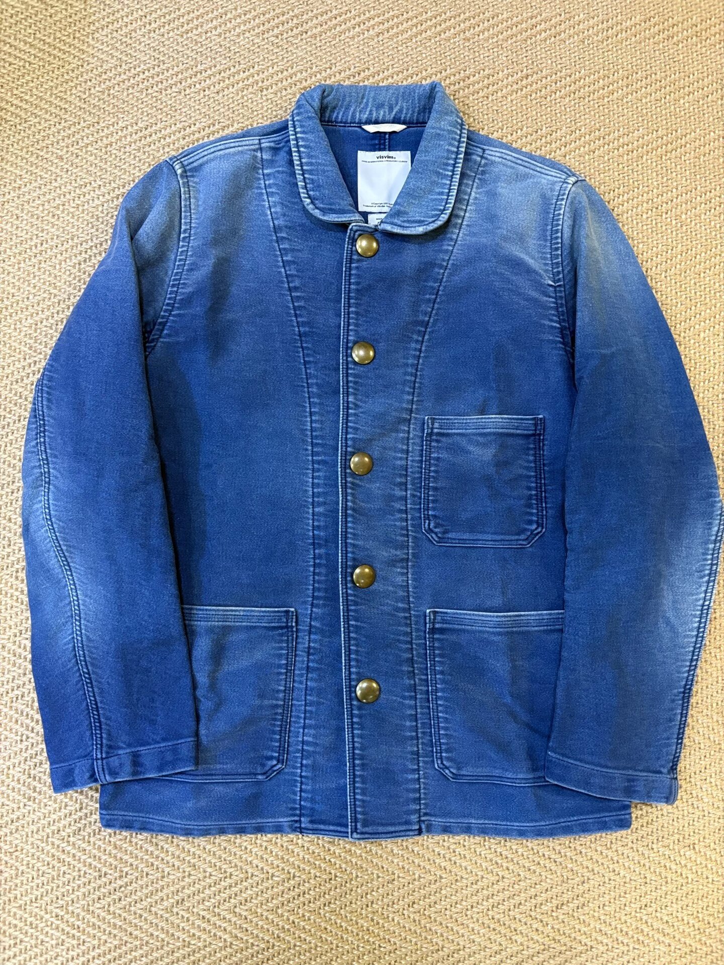 VISVIM POTOMAC Mole Skin Vintage Jacket