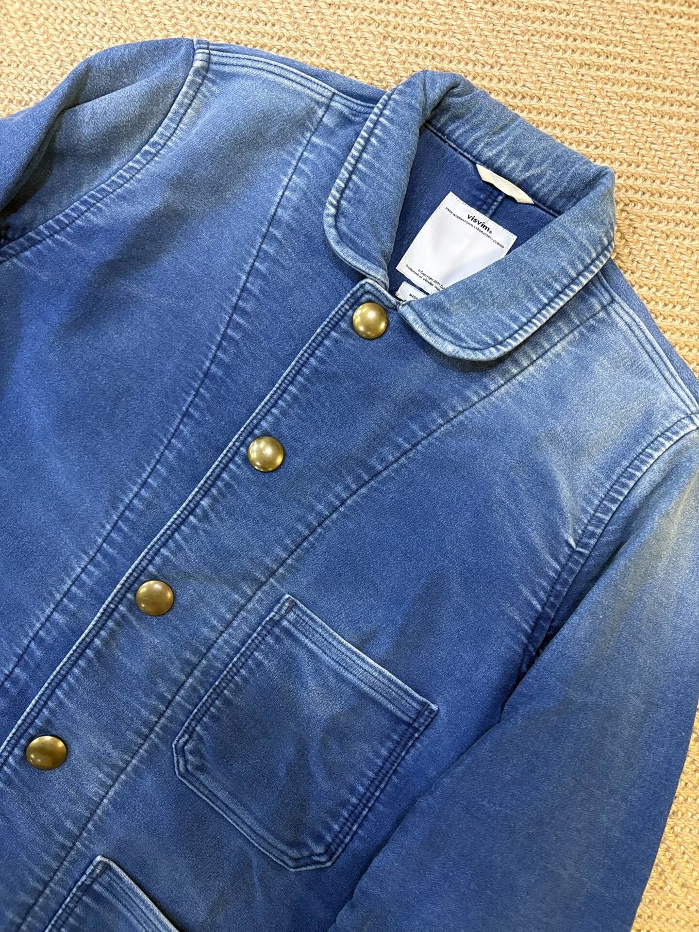 VISVIM POTOMAC Mole Skin Vintage Jacket — back