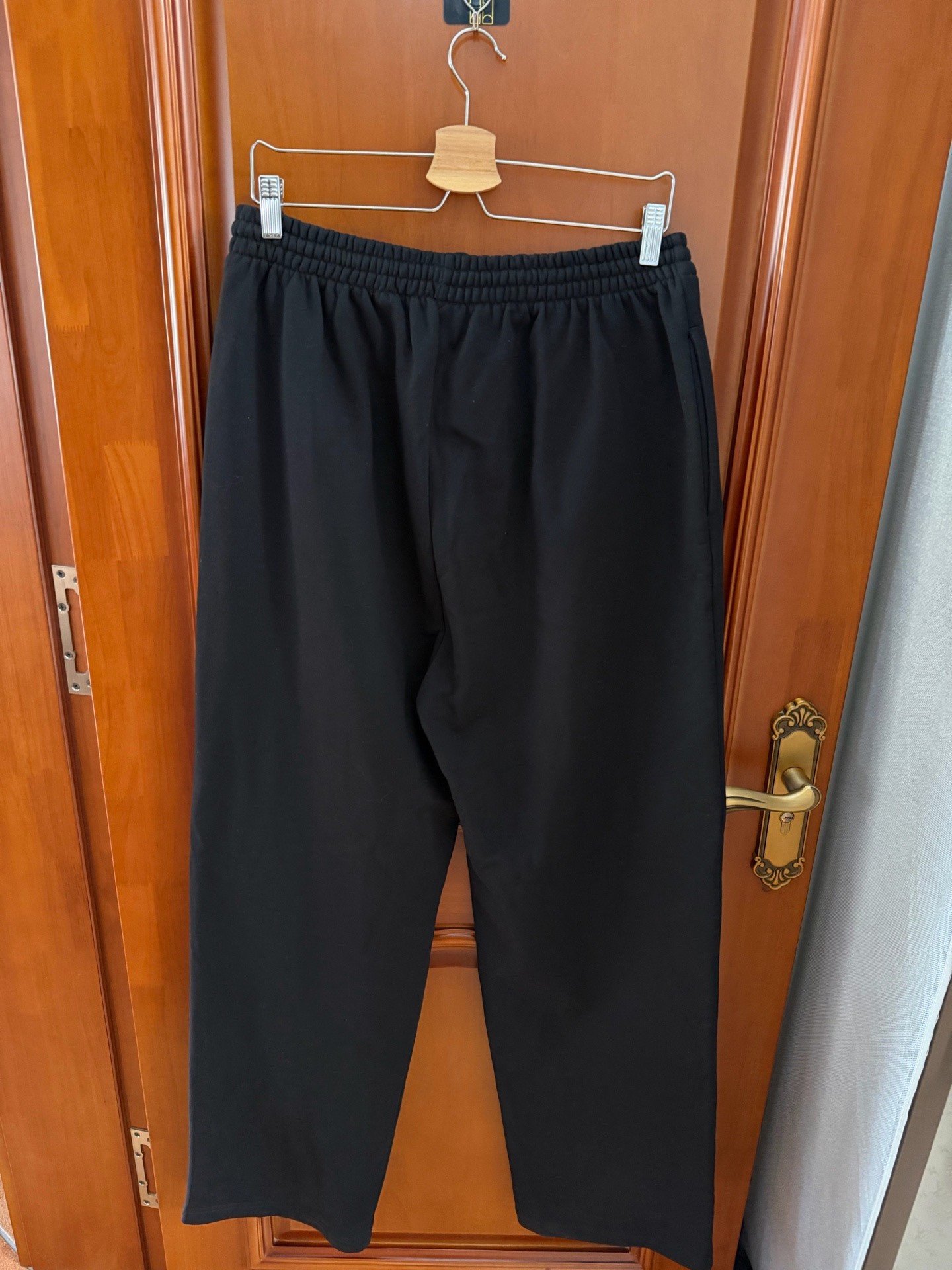 Balenciaga Coke Wave Embroidered Straight Sweatpants — front
