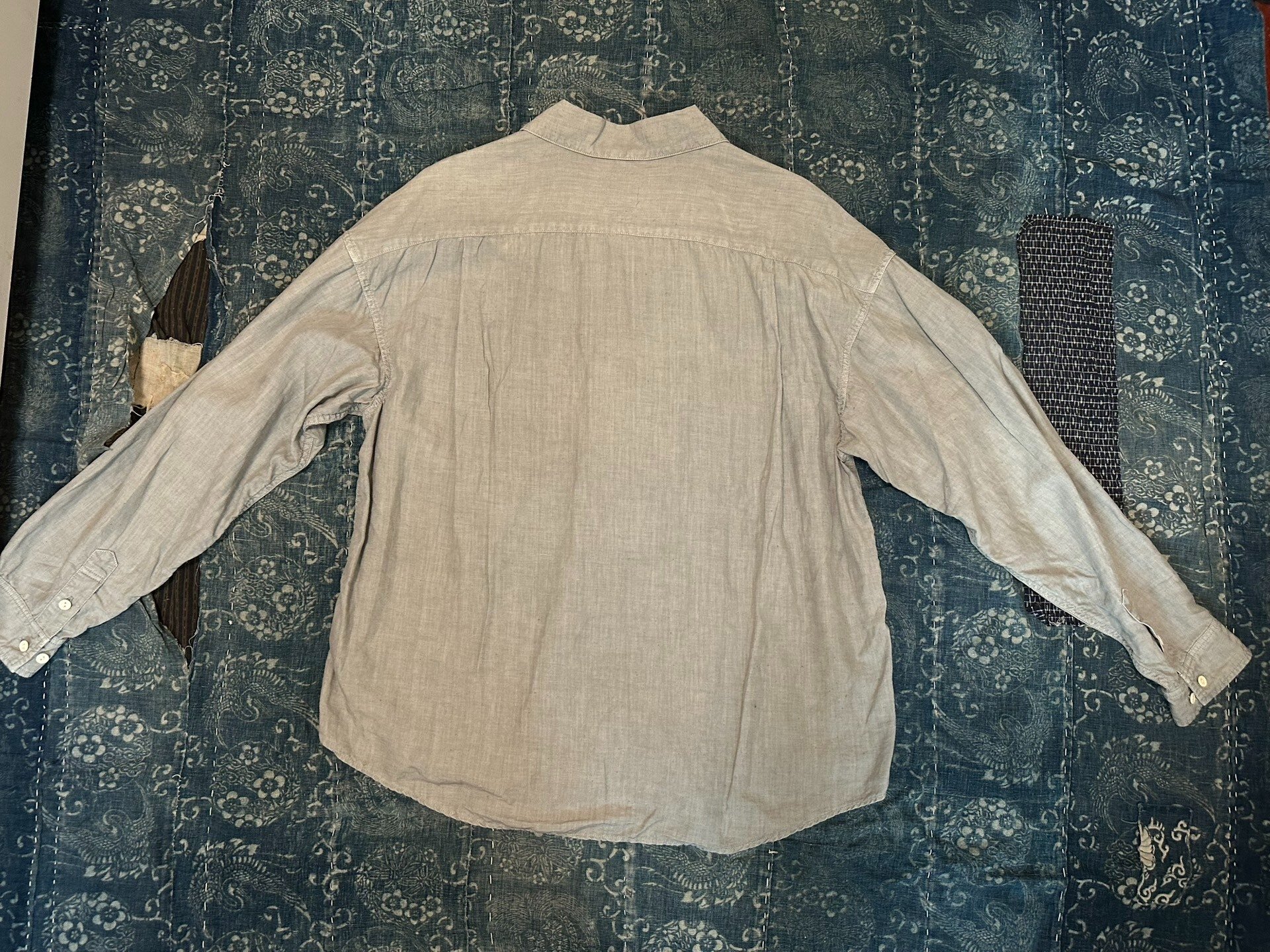 visvim palmer shirt dmgd — front