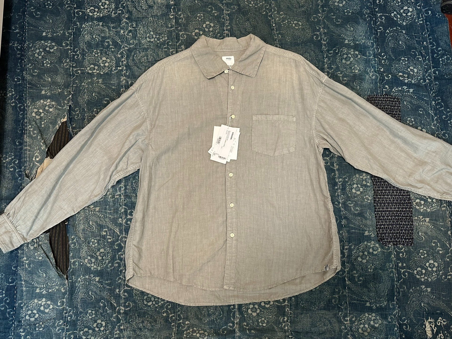 visvim palmer shirt dmgd