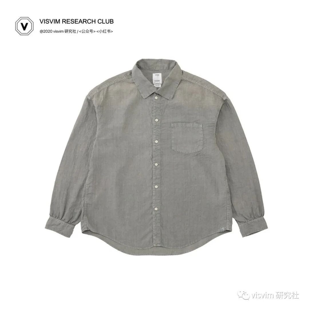 visvim palmer shirt dmgd — back