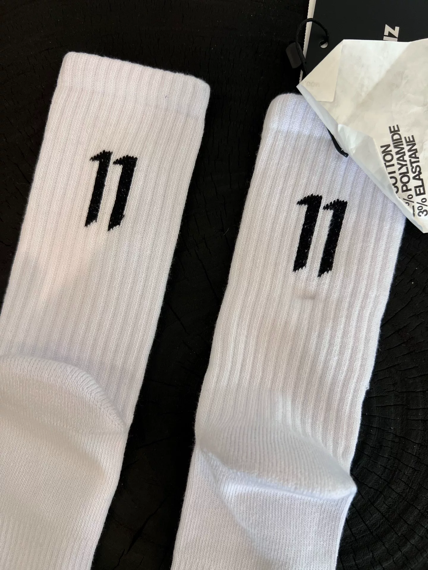 Boris Bidjan Saberi 11bybbs Embroidered Socks — detail