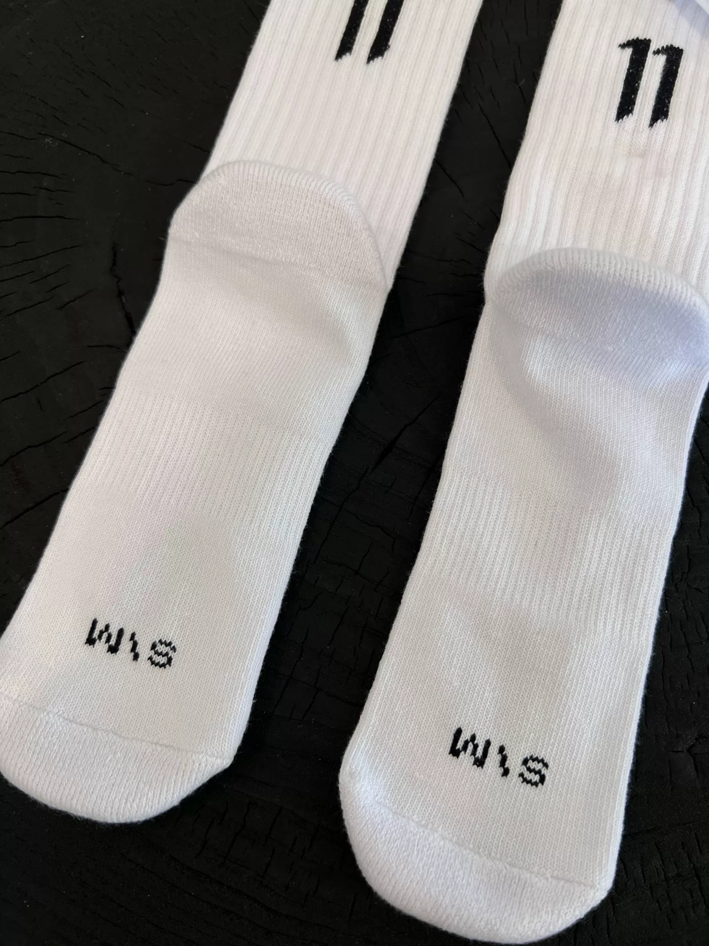 Boris Bidjan Saberi 11bybbs Embroidered Socks — back
