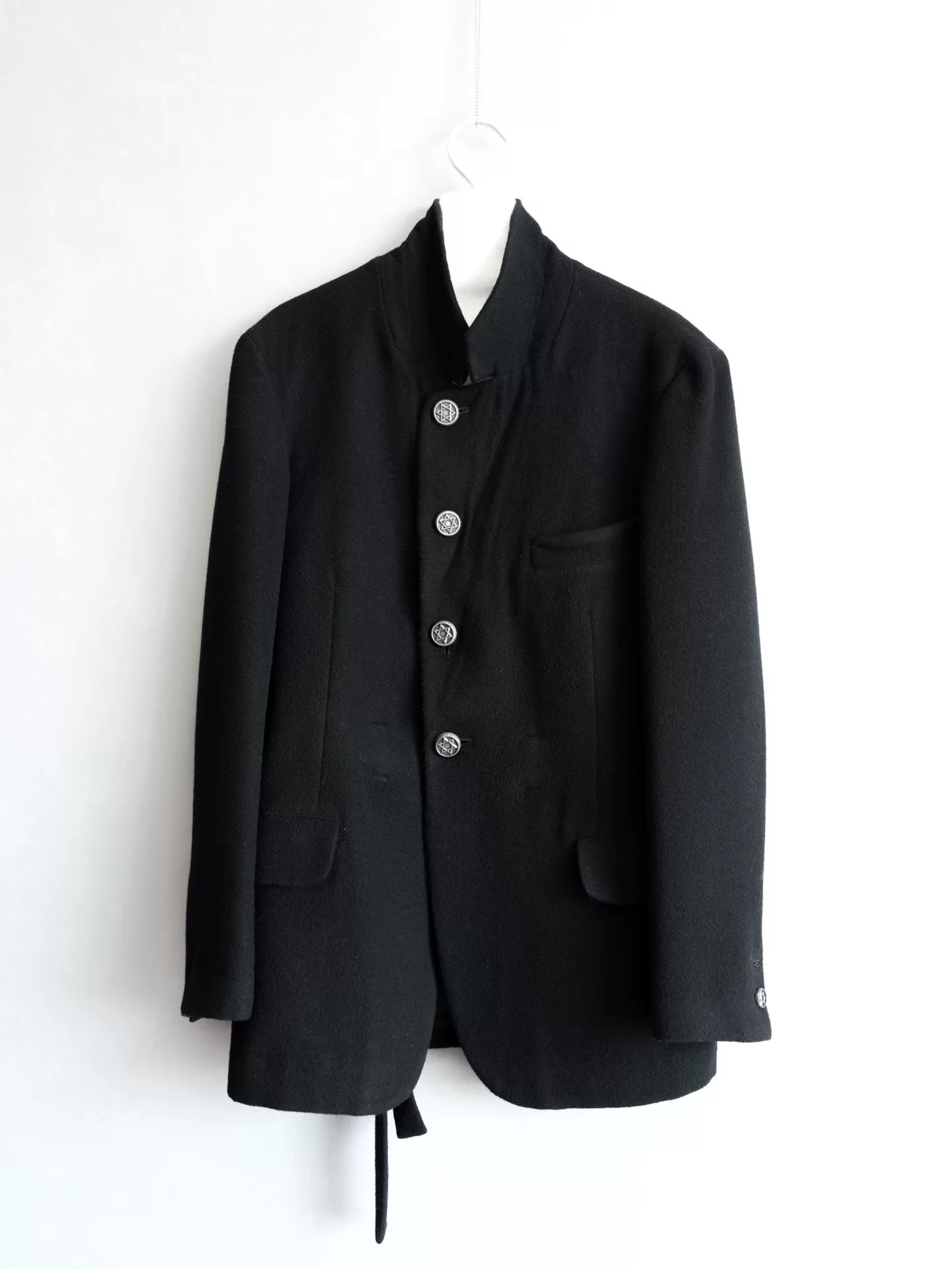 Yohji Yamamoto 11AW Justin Davis Silver Buckle Jacket