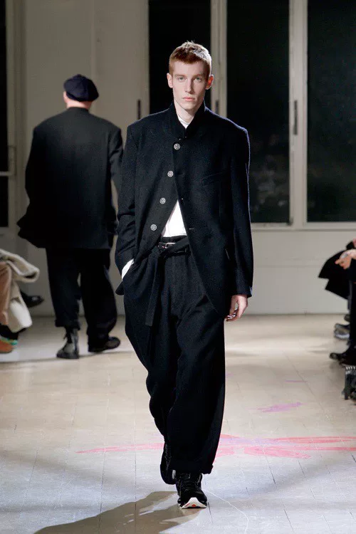 Yohji Yamamoto 11AW Justin Davis Silver Buckle Jacket — detail